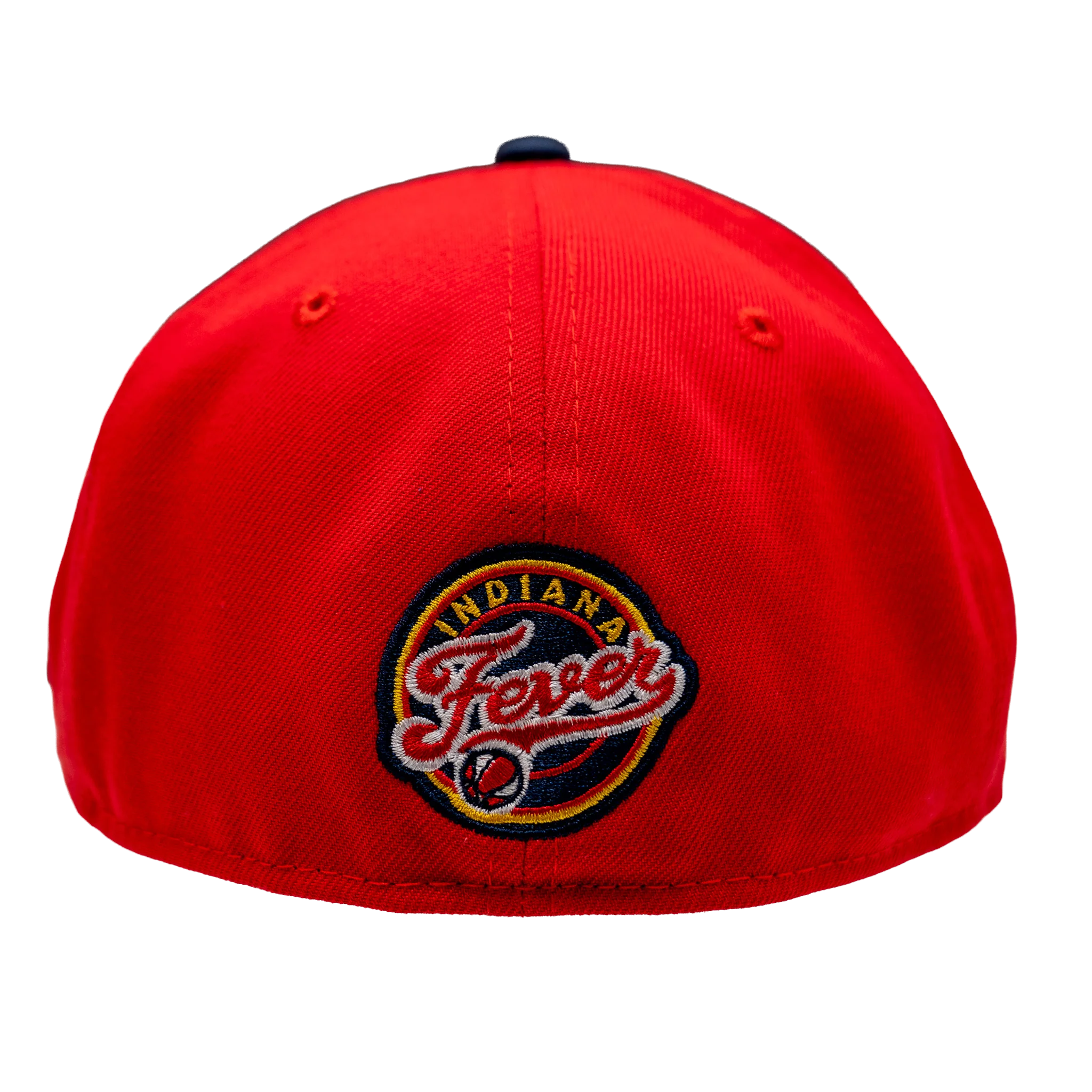 Adult Indiana Fever 2 Tone Stitch 59FIFTY Hat in Red by New Era - Image 3