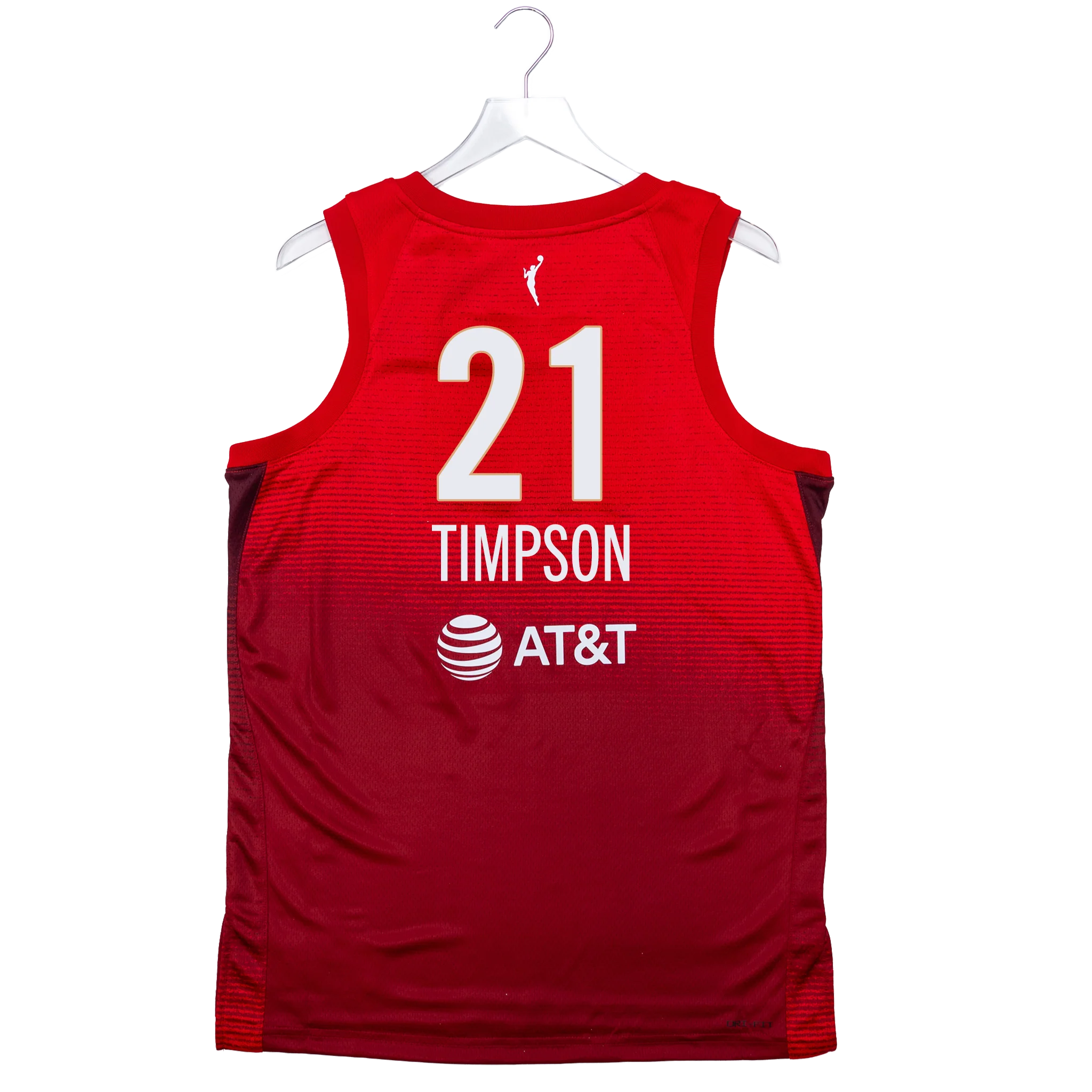 Adult Indiana Fever #21 Makayla Timpson 2026 Rebel Swingman Jersey in Red by Nike