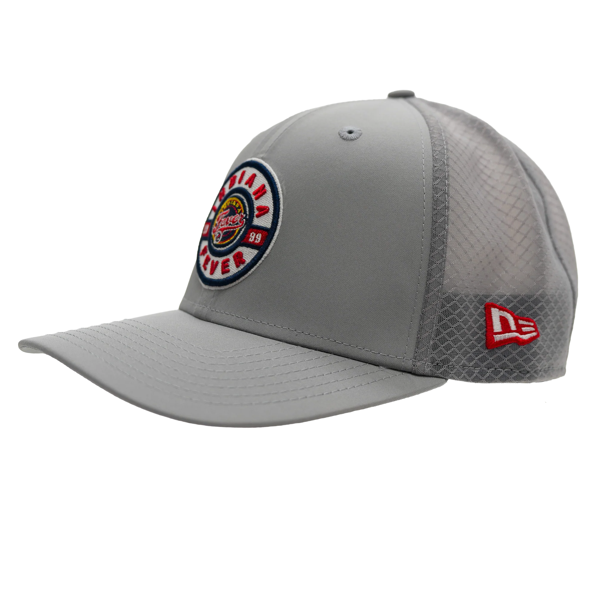 Adult Indiana Fever Active 9Seventy Hat in Grey by New Era - Image 2