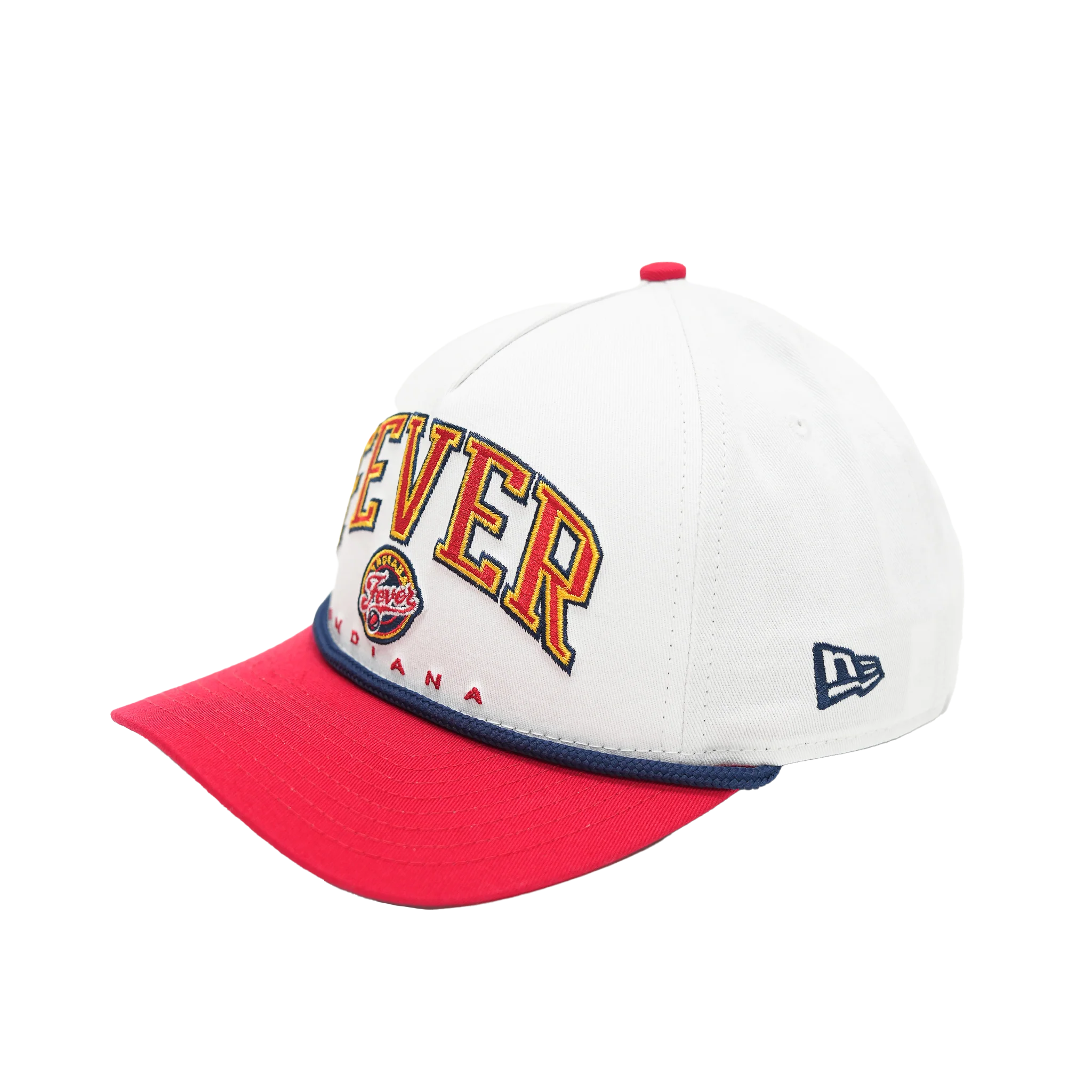 Adult Indiana Fever Adjustable Arch A-Frame 9FORTY Hat in Red by New Era - Image 3
