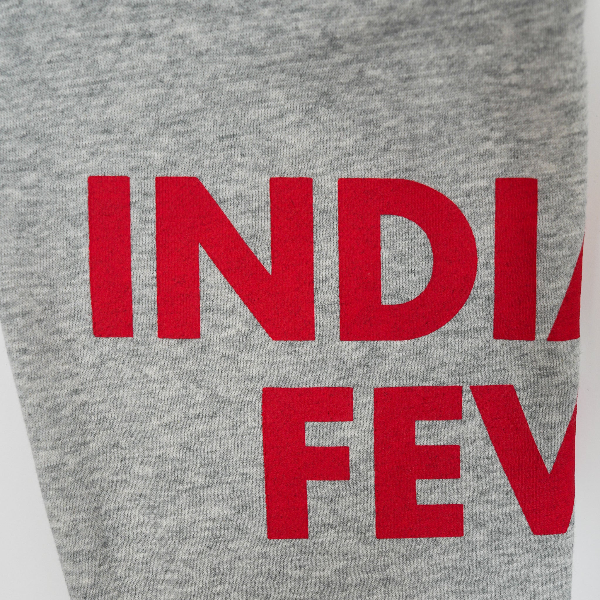 Adult Indiana Fever All Over Print Crewneck Sweatshirt in Grey by Mitchell & Ness - Image 4
