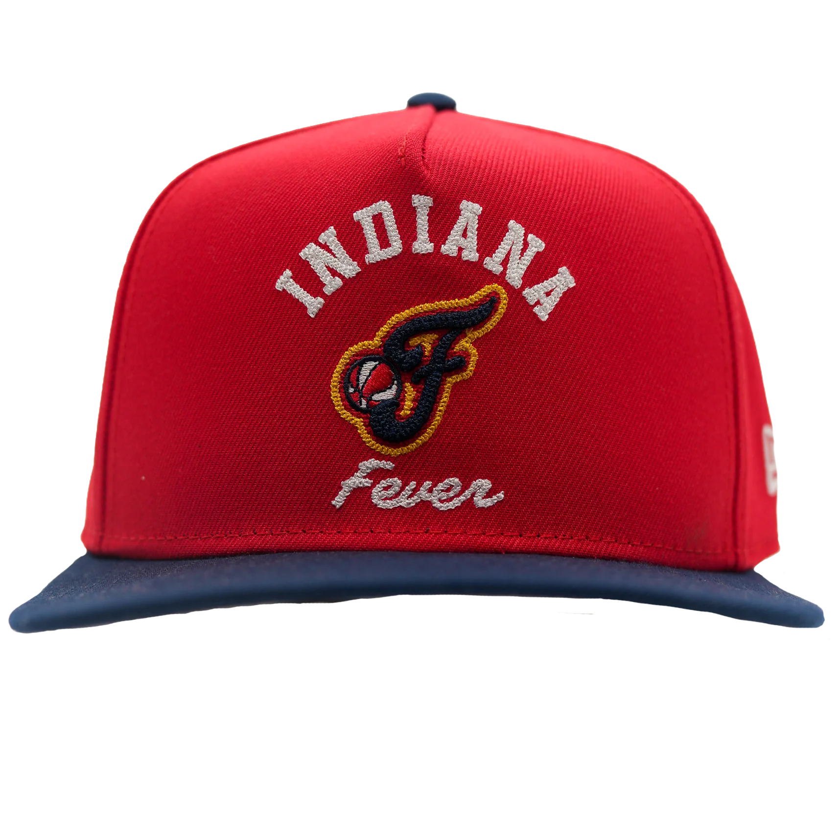 Adult Indiana Fever Arched 9Fifty Hat in Red by New Era