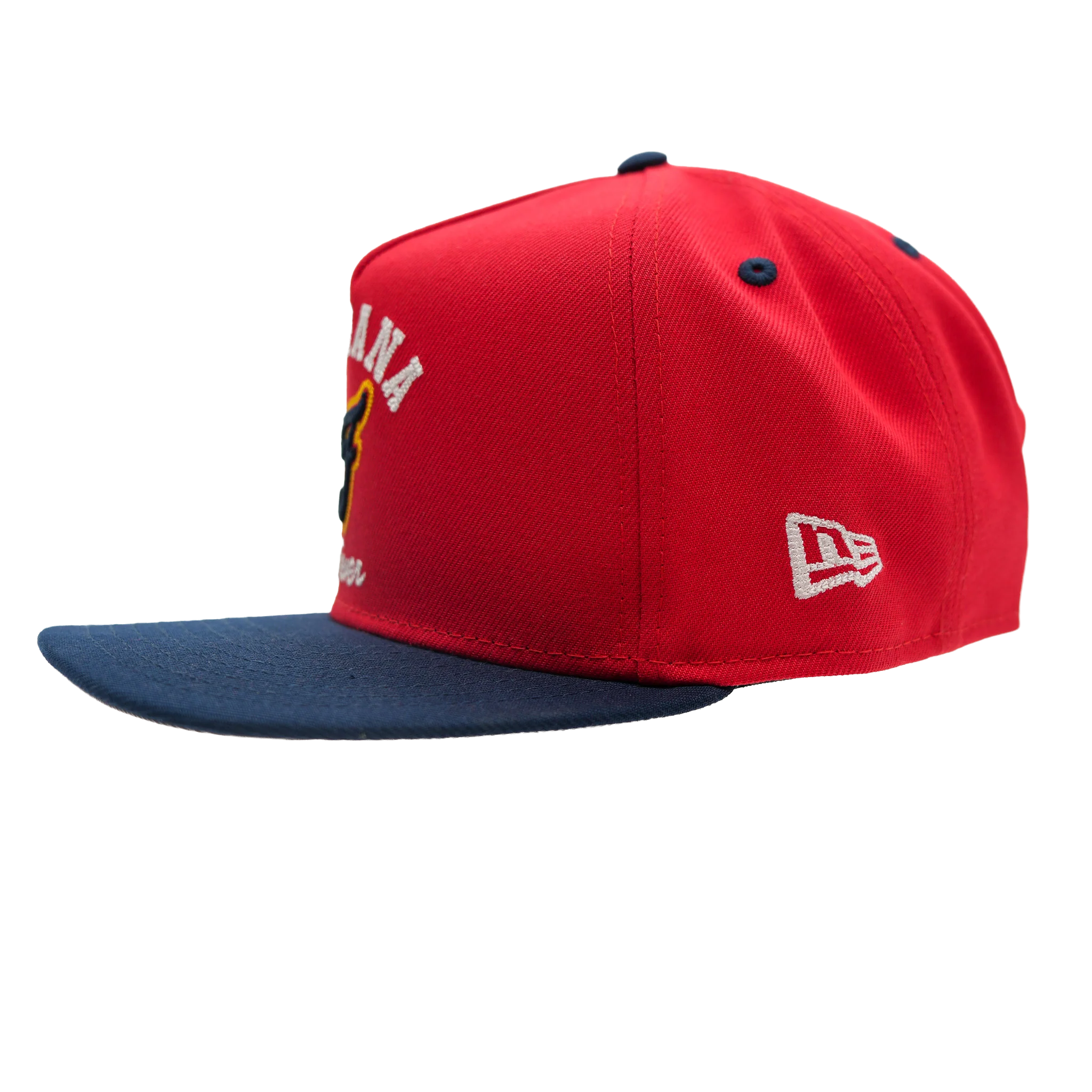 Adult Indiana Fever Arched 9Fifty Hat in Red by New Era - Image 3