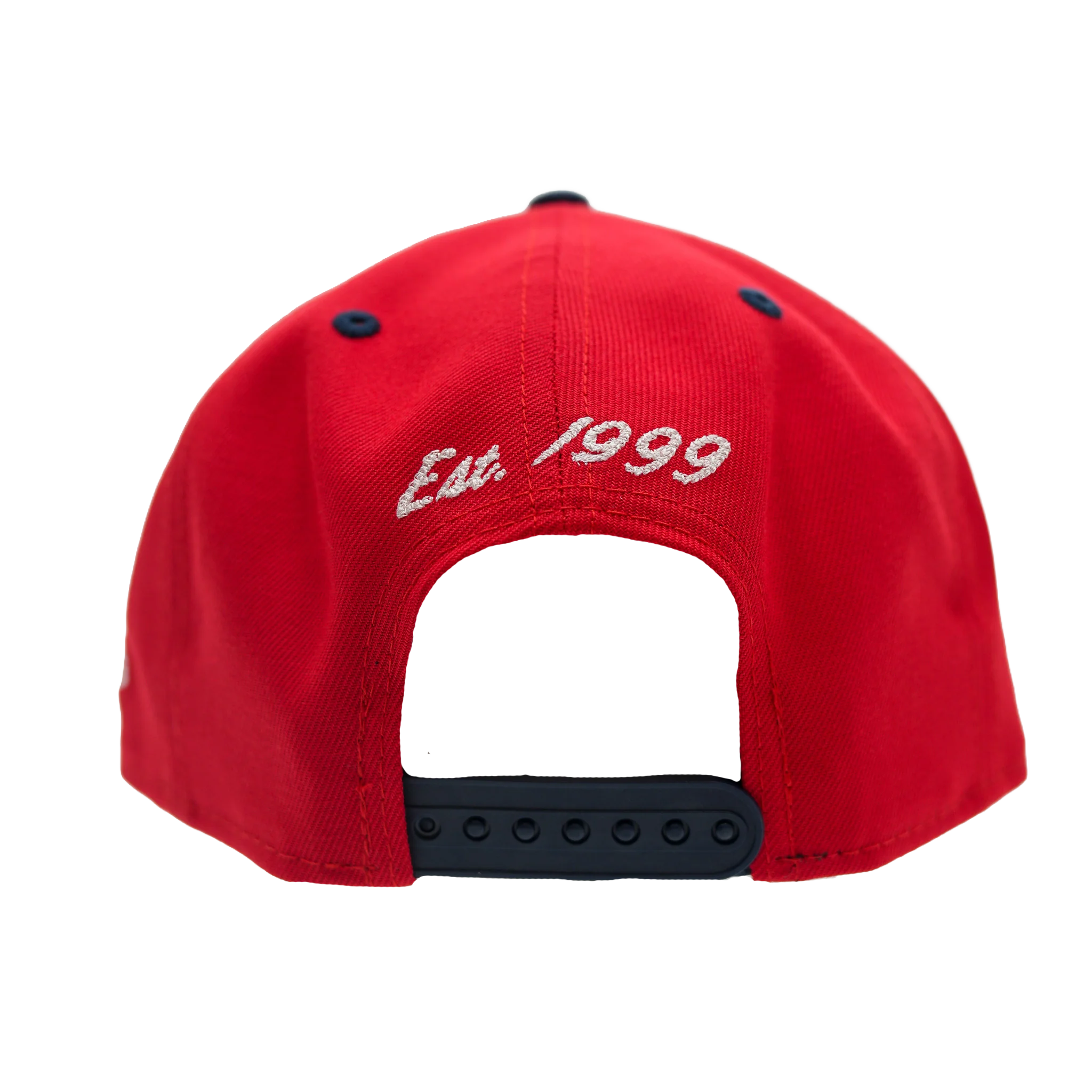 Adult Indiana Fever Arched 9Fifty Hat in Red by New Era - Image 4