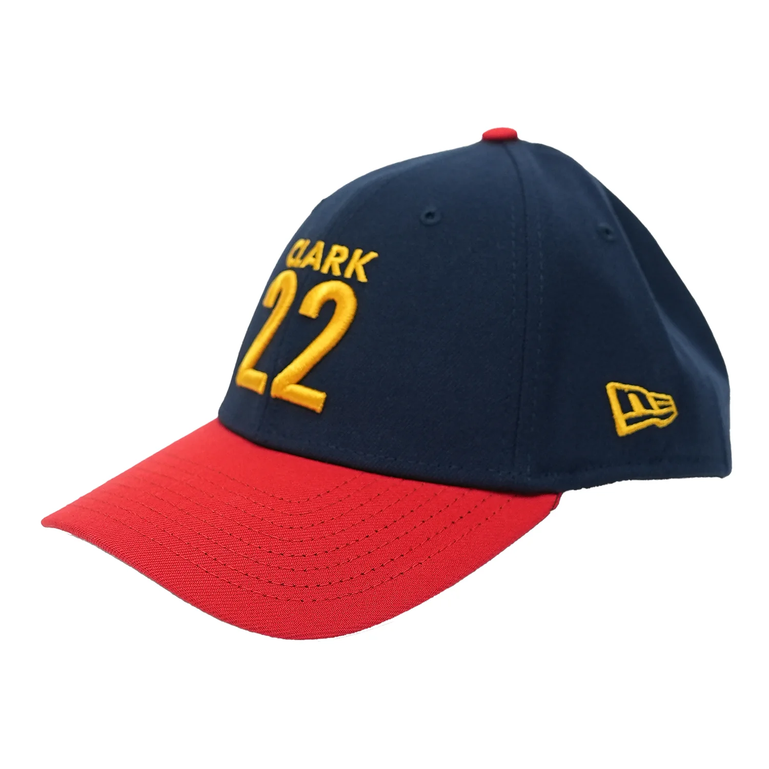 Adult Indiana Fever Caitlin Clark #22 Two-Tone 9Forty Hat in Navy by New Era - Image 2
