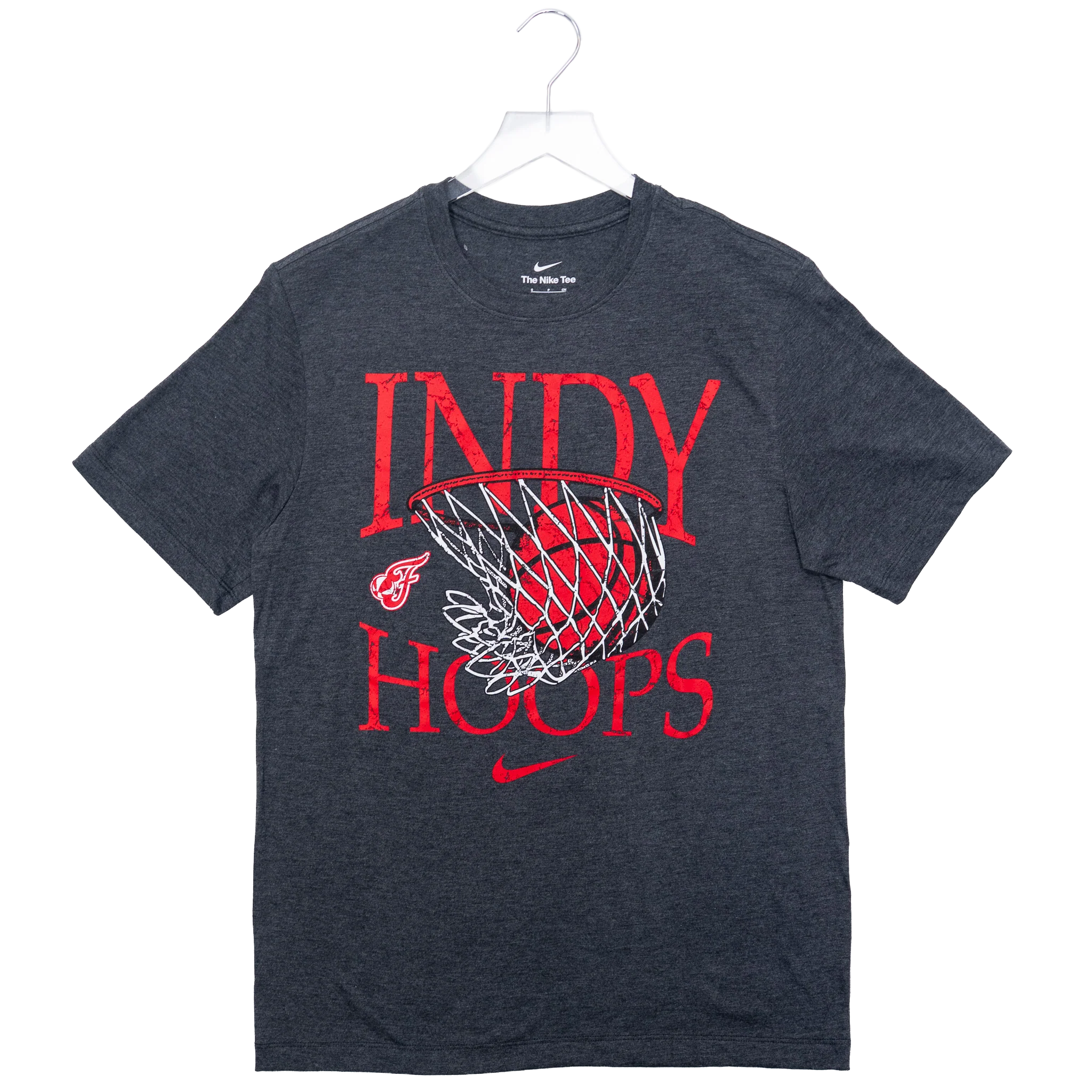 Adult Indiana Fever IND Hoops Tri-Blend T-shirt in Grey by Nike