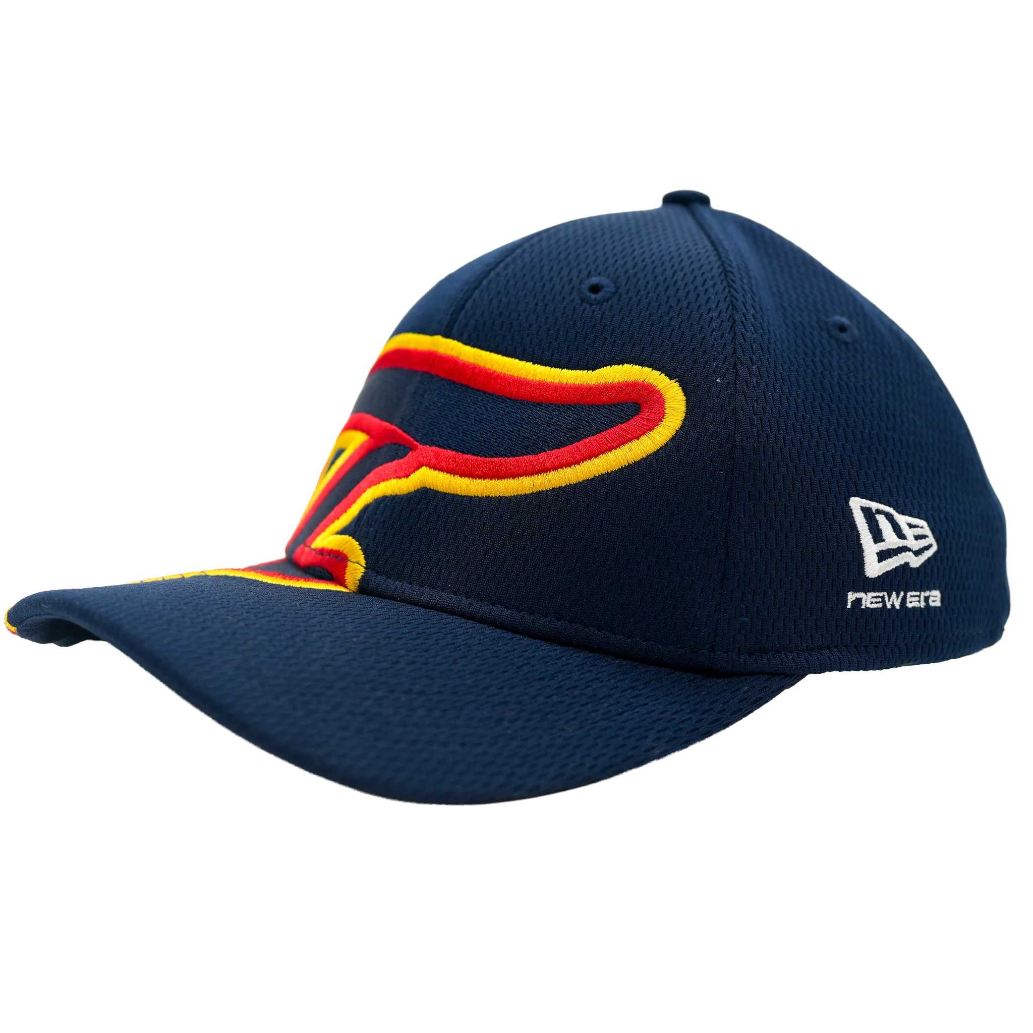 Adult Indiana Fever Oversized Logo 39Thirty Hat in Navy by New Era - Image 3
