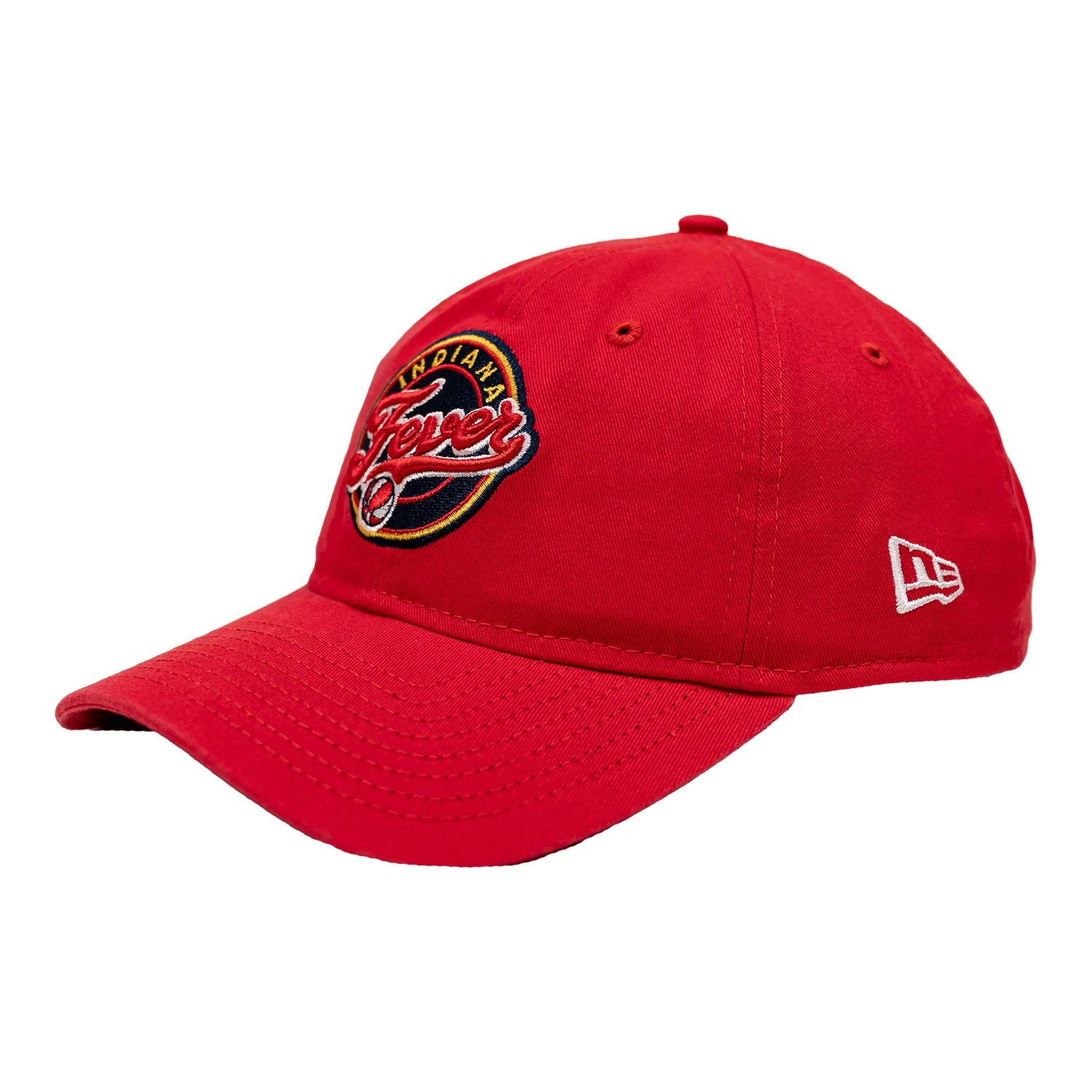 Adult Indiana Fever Primary Logo 9Twenty Hat in Red by New Era - Image 3