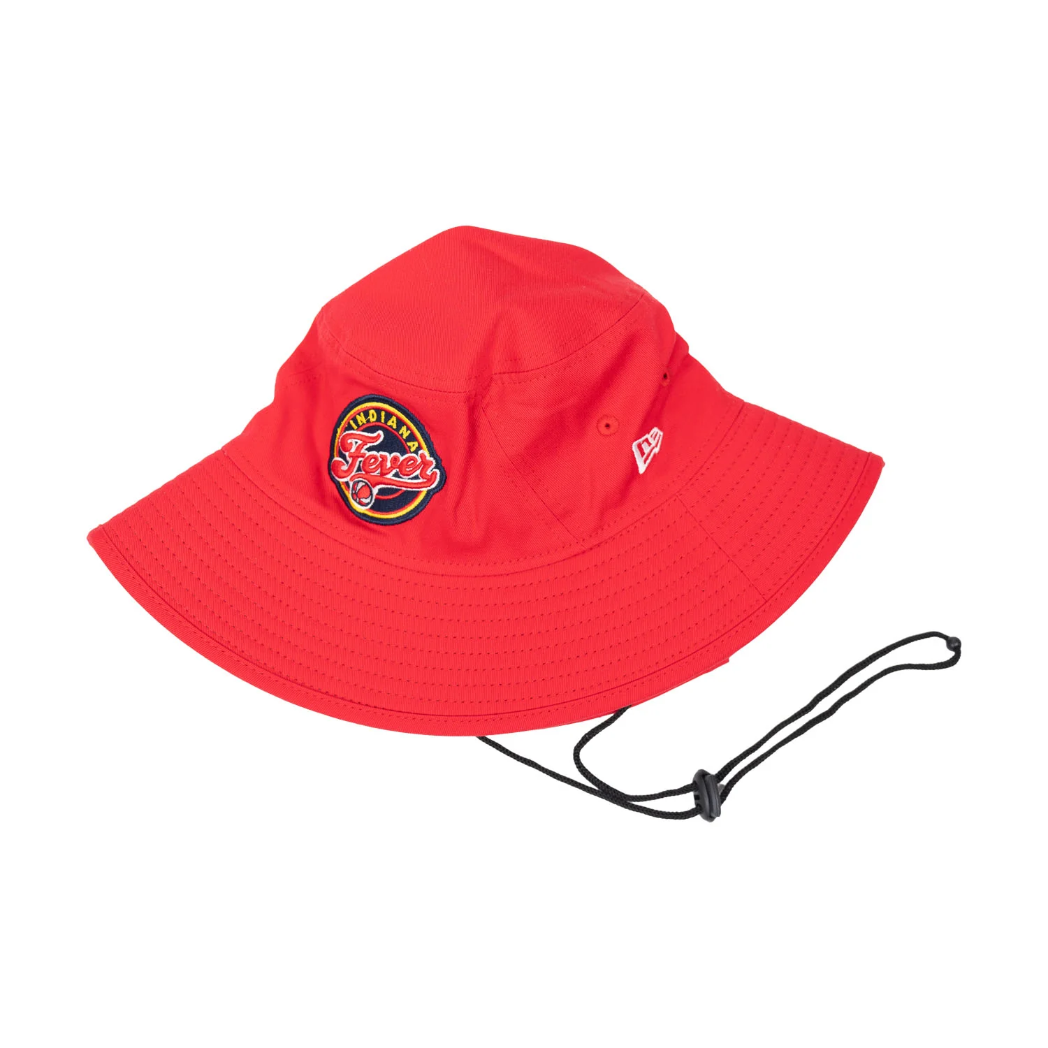 Adult Indiana Fever Primary Logo Bucket Hat in Red by New Era