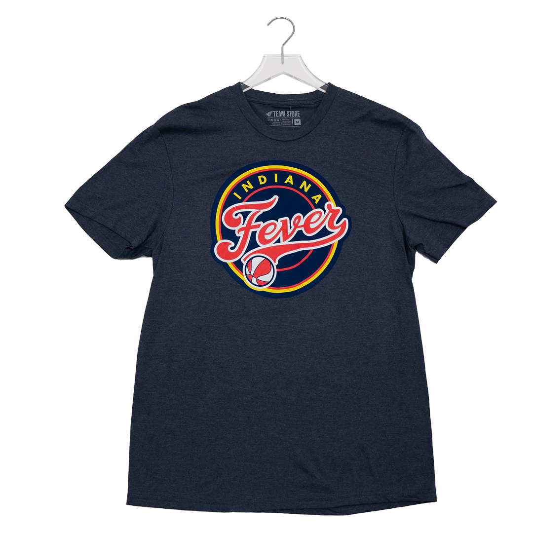 Adult Indiana Fever Primary Logo T-shirt in Navy by Nike