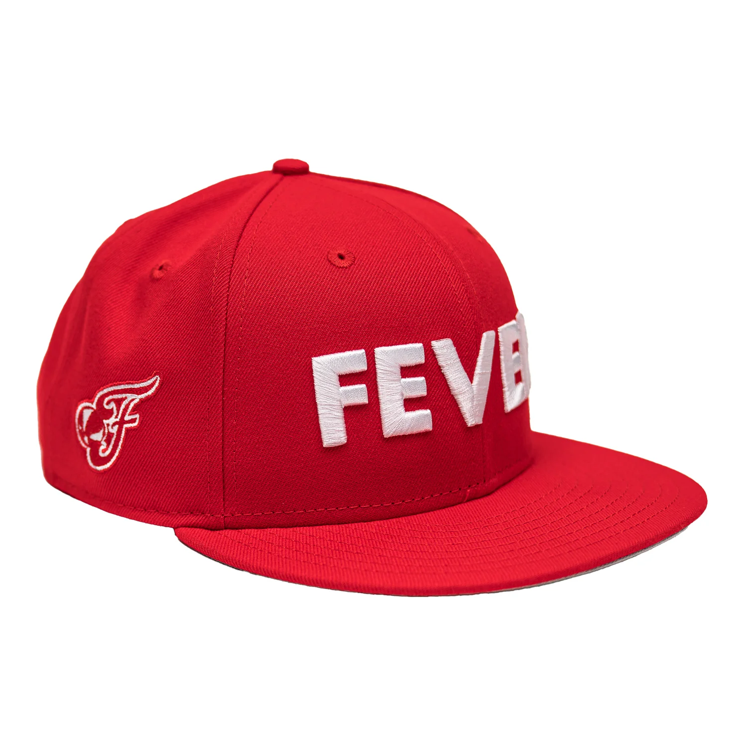 Adult Indiana Fever Rebel 9Fifty Hat in Red by New Era - Image 3