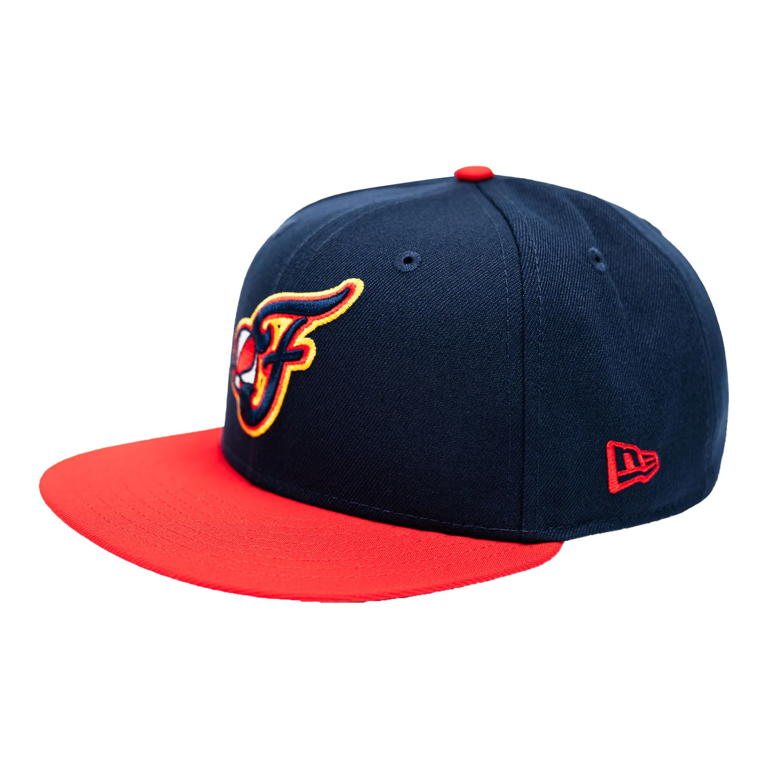 Adult Indiana Fever Secondary Logo 9Fifty Hat in Navy by New Era - Image 2