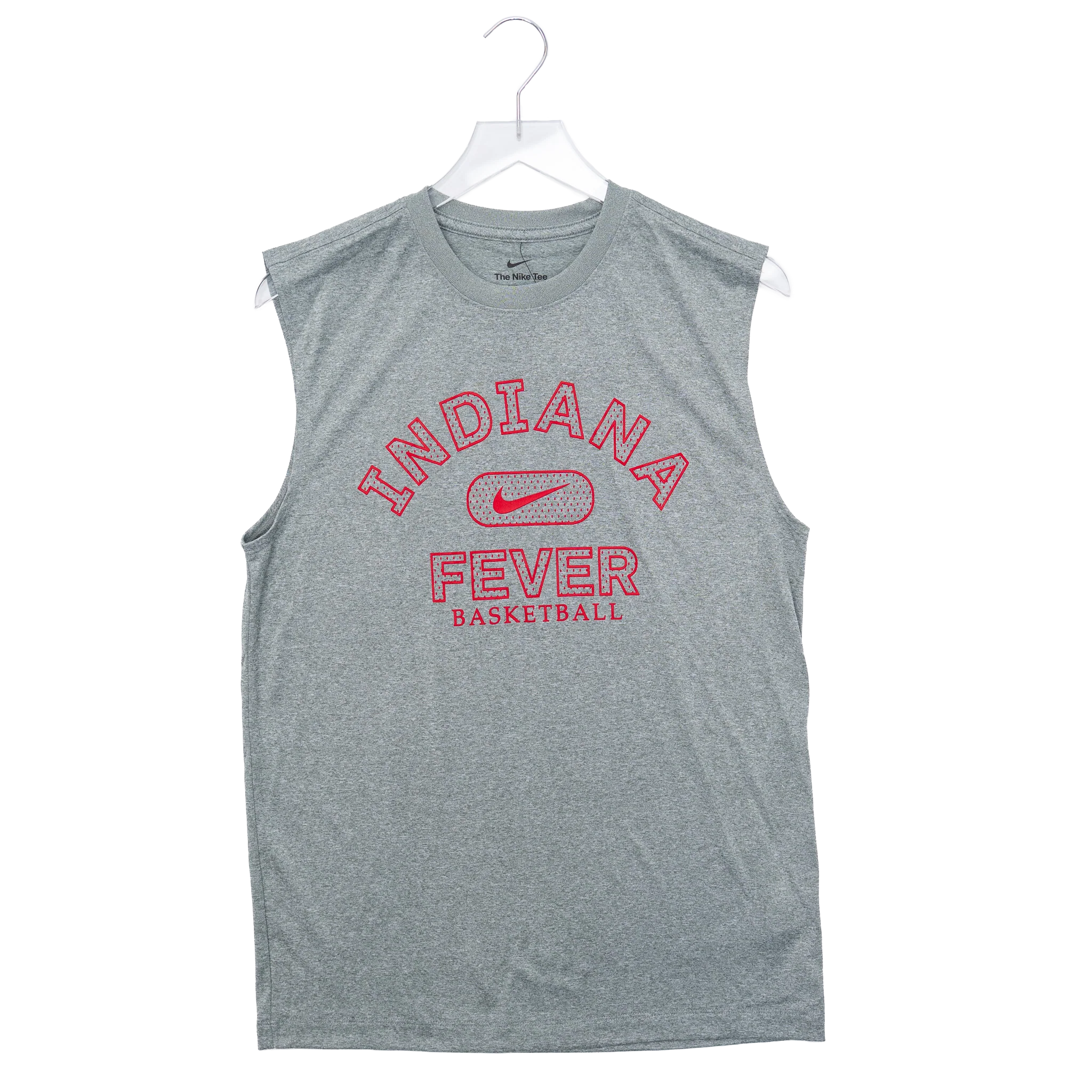 Adult Indiana Fever Sleeveless Swoosh Legend T-shirt in Grey by Nike