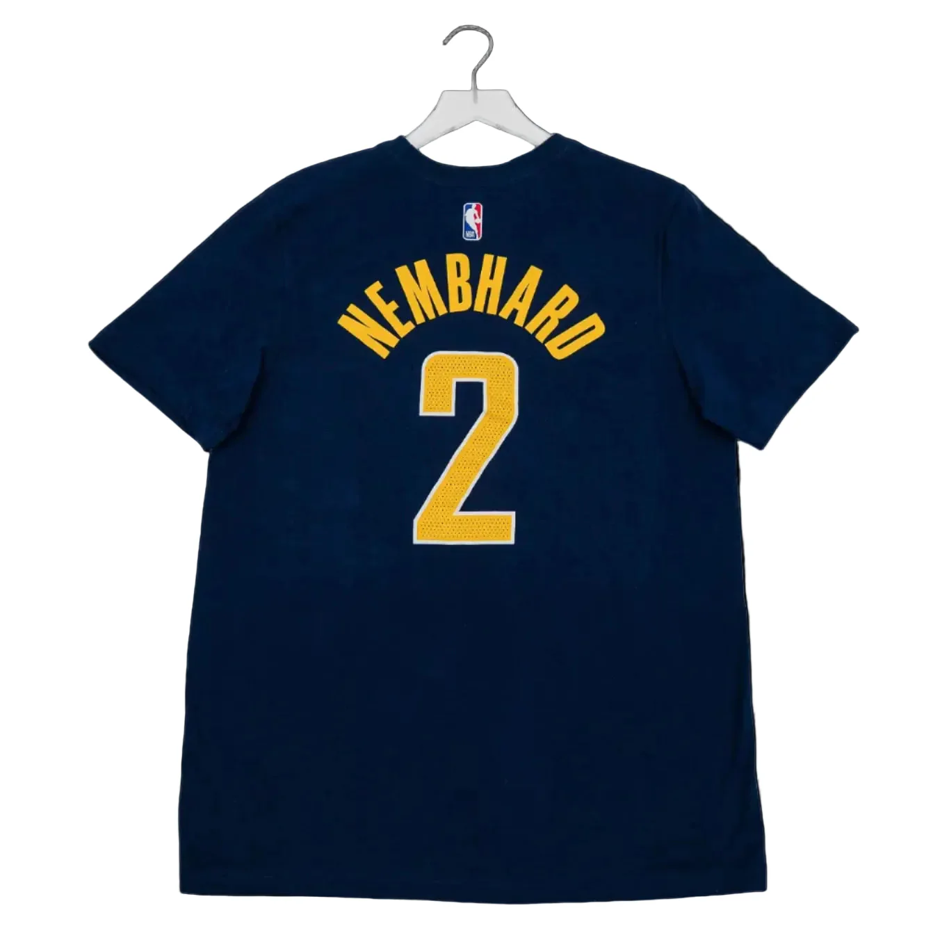 Adult Indiana Pacers 2 Andrew Nembhard Icon Name and Number T-shirt in Navy by Nike