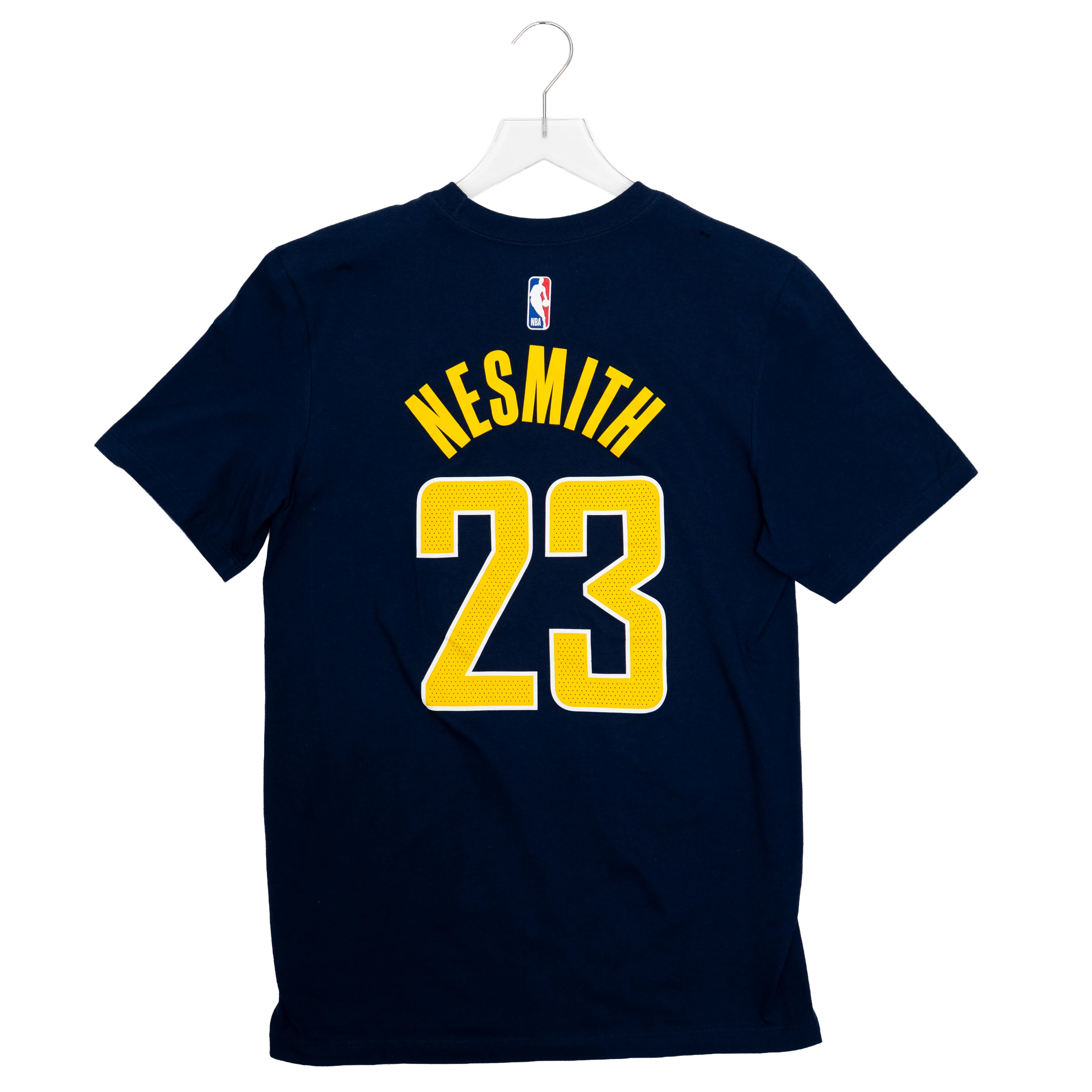 Adult Indiana Pacers #23 Aaron Nesmith Icon Name and Number T-shirt in Navy by Nike