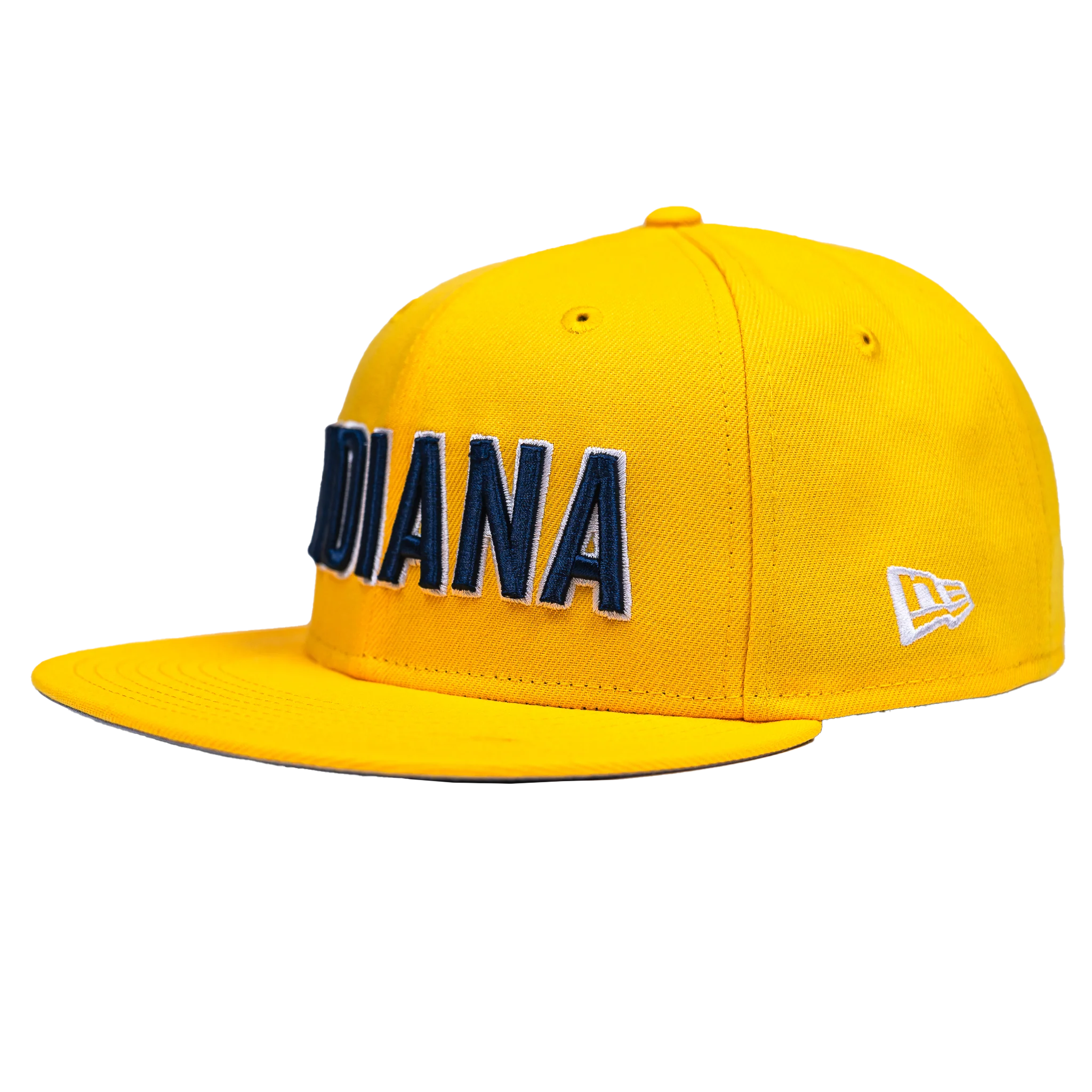 Adult Indiana Pacers 24-25' Statement 59FIFTY Hat in Gold by New Era - Image 3