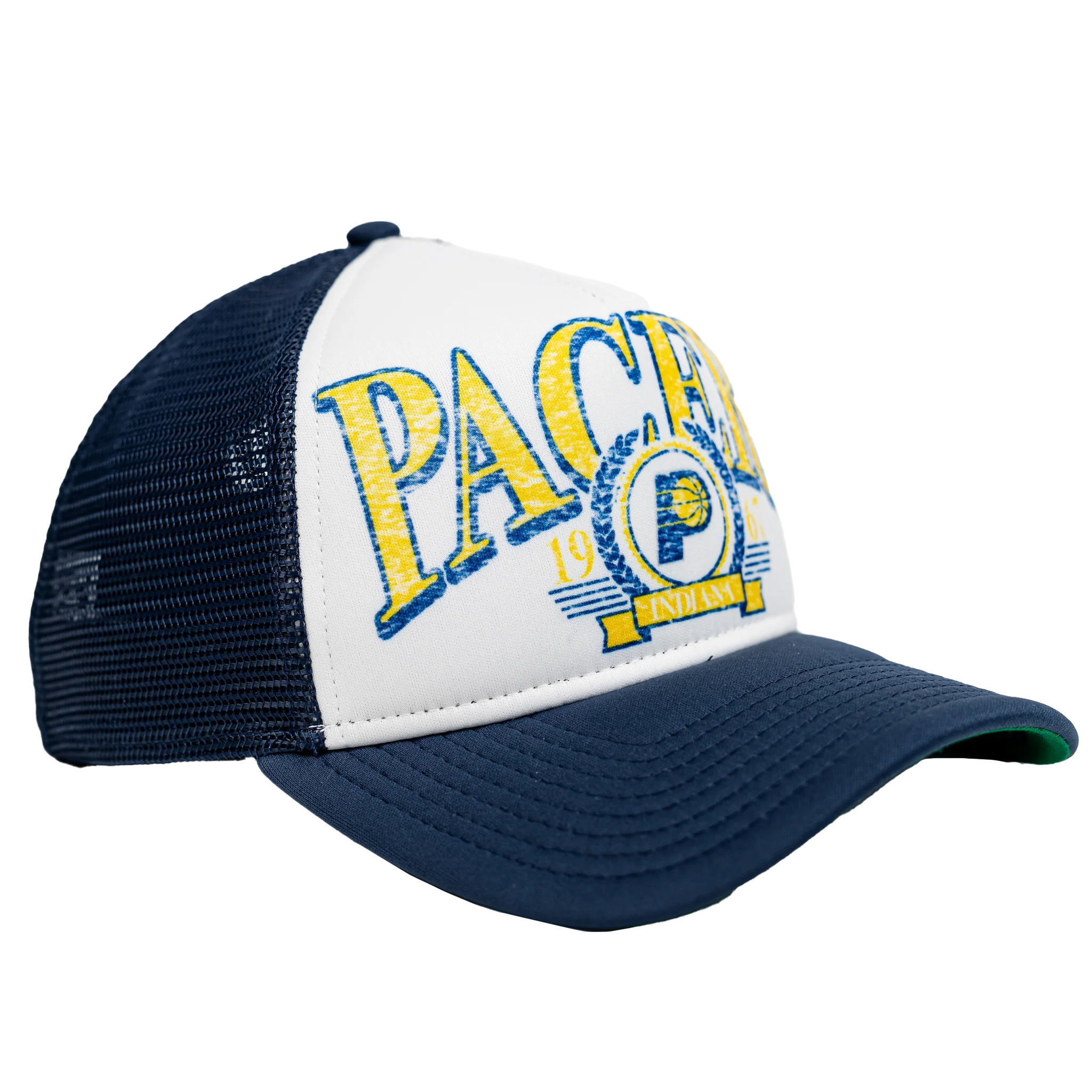 Adult Indiana Pacers AF Distressed 9Forty Hat in Navy by New Era - Image 3