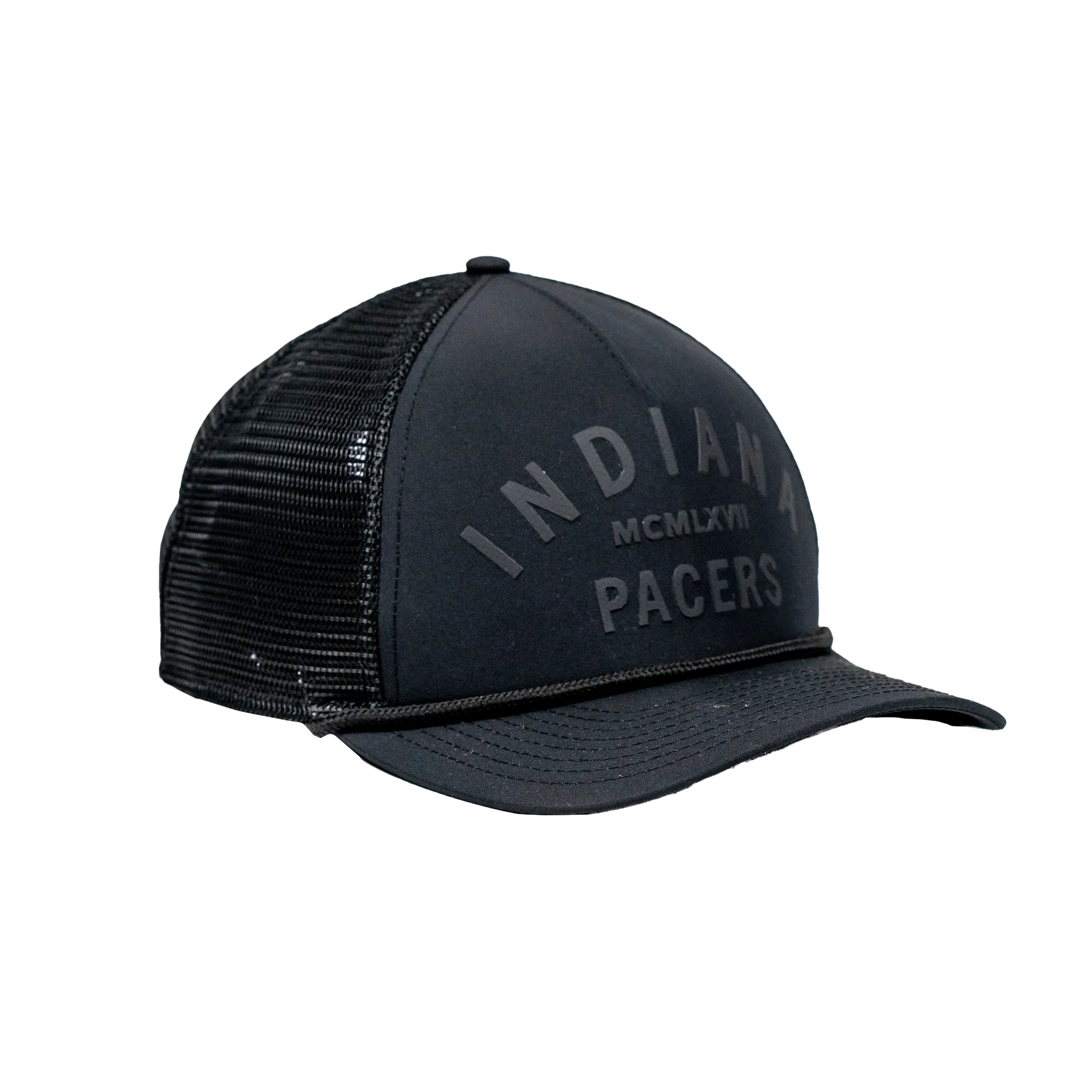 Adult Indiana Pacers AF Minimalist 9Forty Hat in Navy by New Era - Image 3