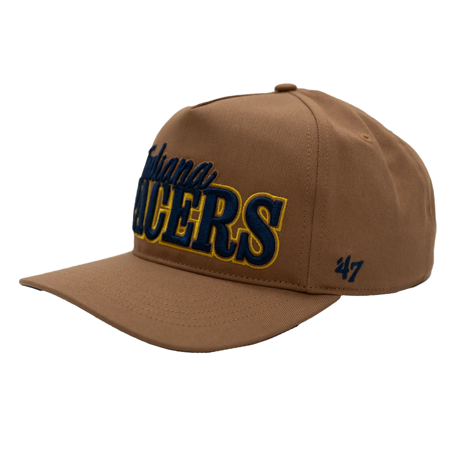 Adult Indiana Pacers Barnes Hitch Hat in Brown by '47 - Image 3
