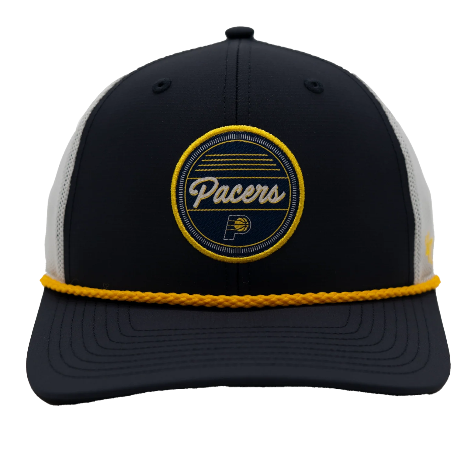 Adult Indiana Pacers BRR Fairway Trucker Hat in Navy by '47