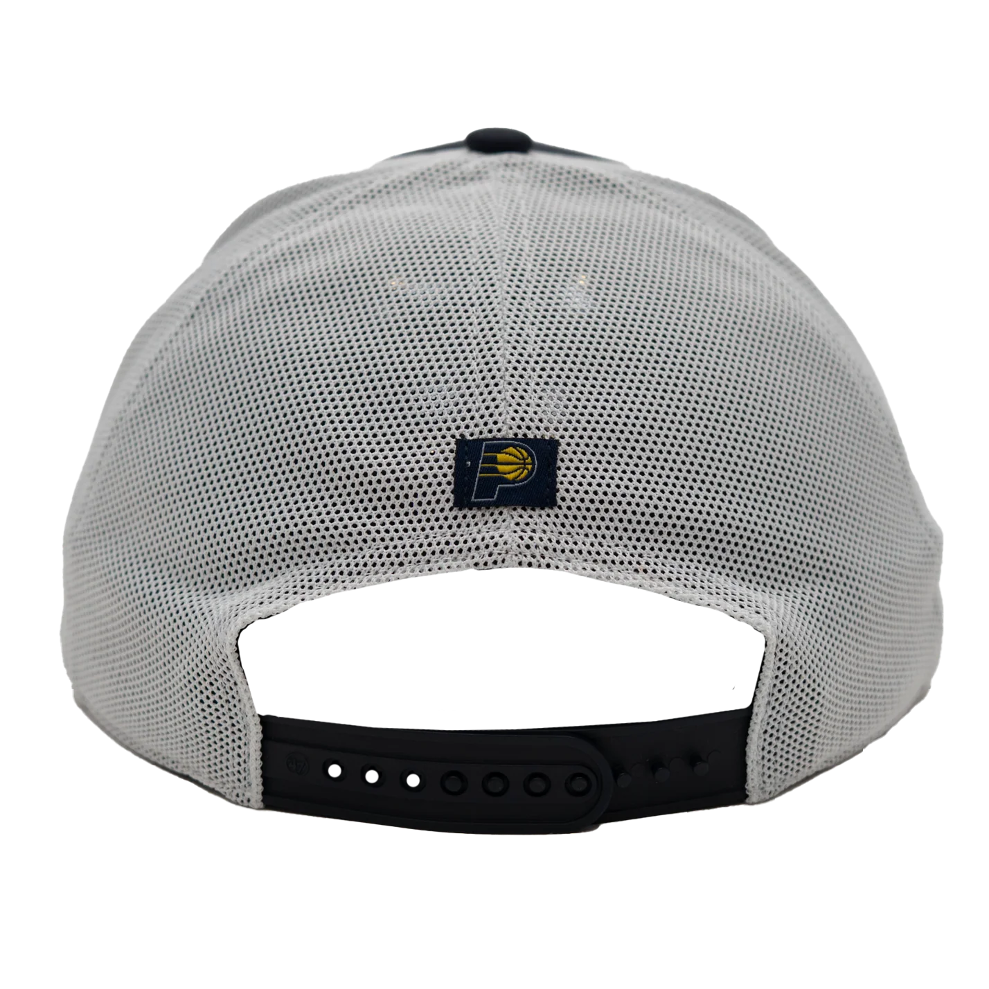 Adult Indiana Pacers BRR Fairway Trucker Hat in Navy by '47 - Image 4