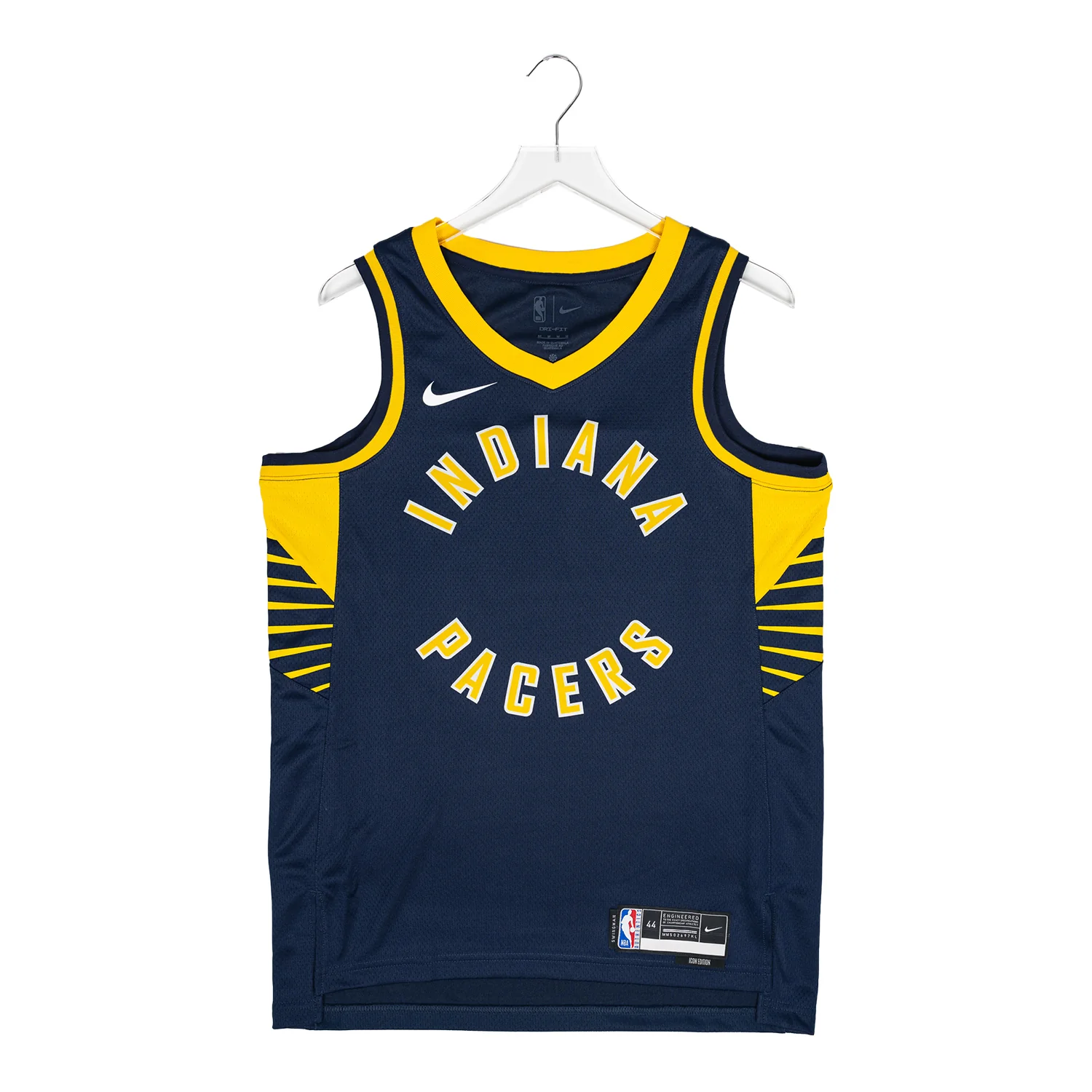 Adult Indiana Pacers CUSTOM Icon Swingman Jersey in Navy by Nike