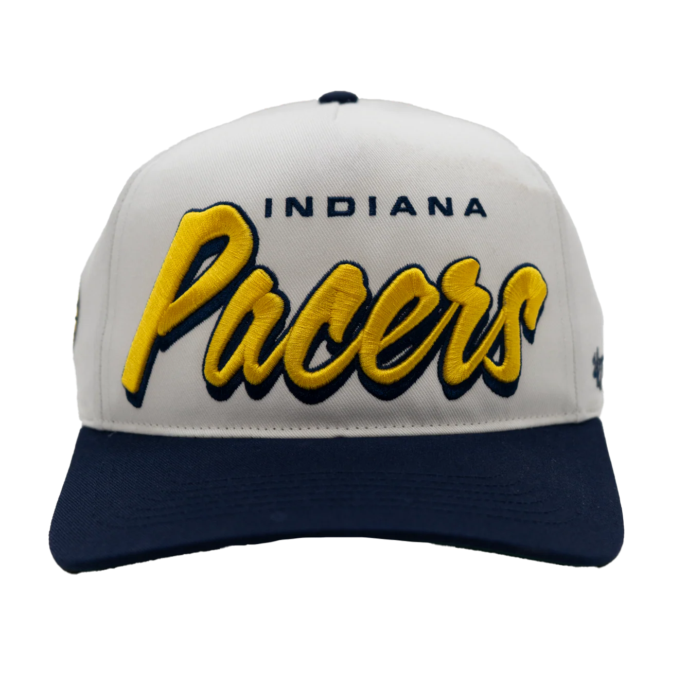 Adult Indiana Pacers Drop Shadow Hitch Hat in White by '47