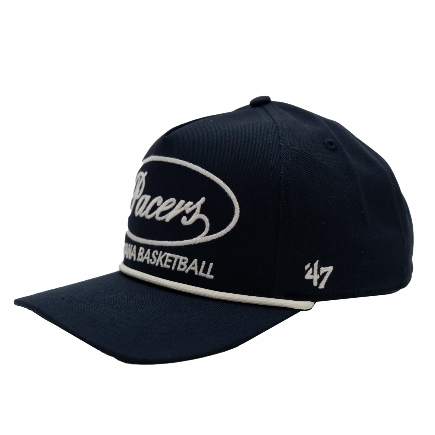 Adult Indiana Pacers Foundational Hitch Brim Hat in Navy by '47 - Image 3