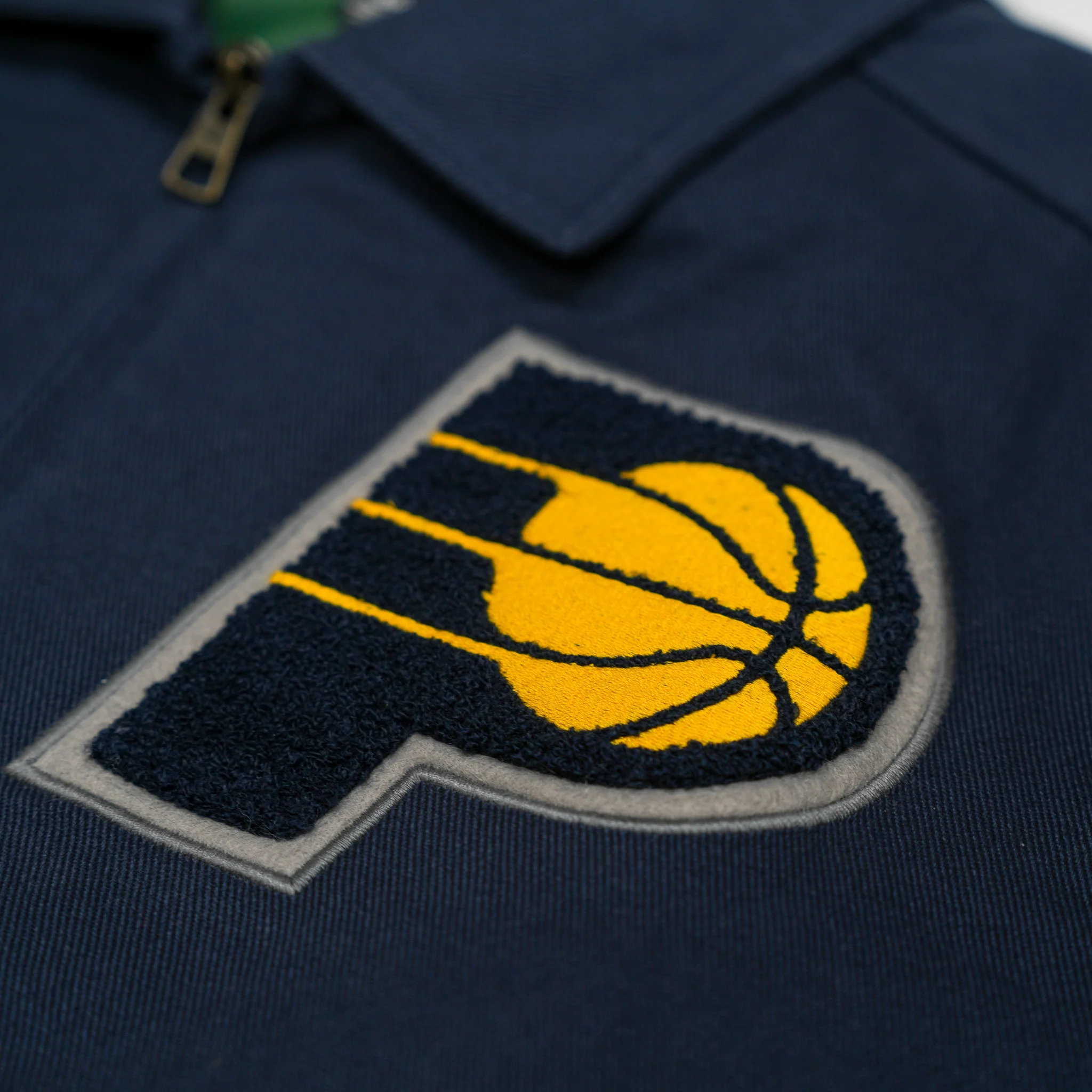 Adult Indiana Pacers Haddey Homestead Full-Zip Jacket in Navy by '47 - Image 3