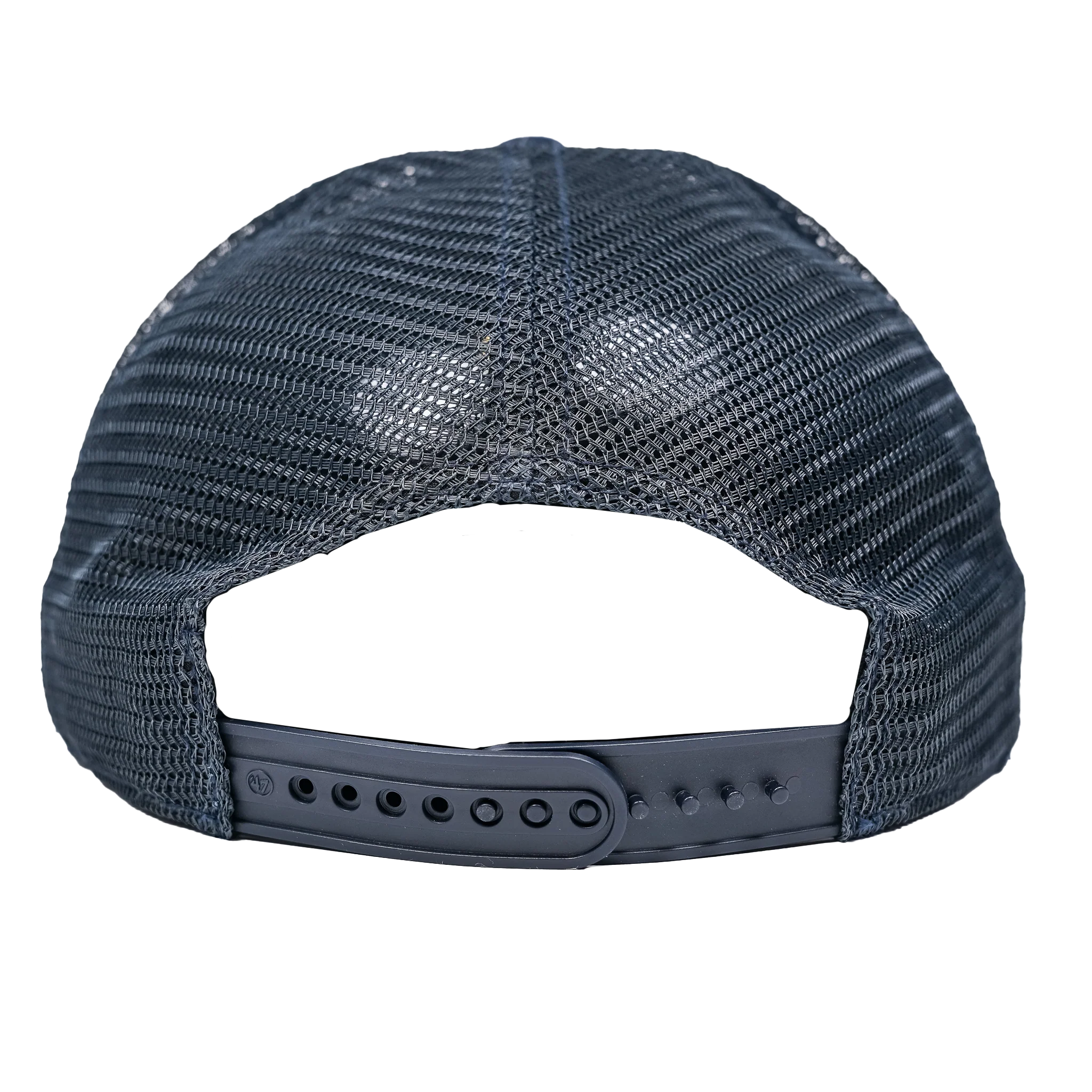 Adult Indiana Pacers Mesh Hitch Hat in Navy by '47 - Image 4