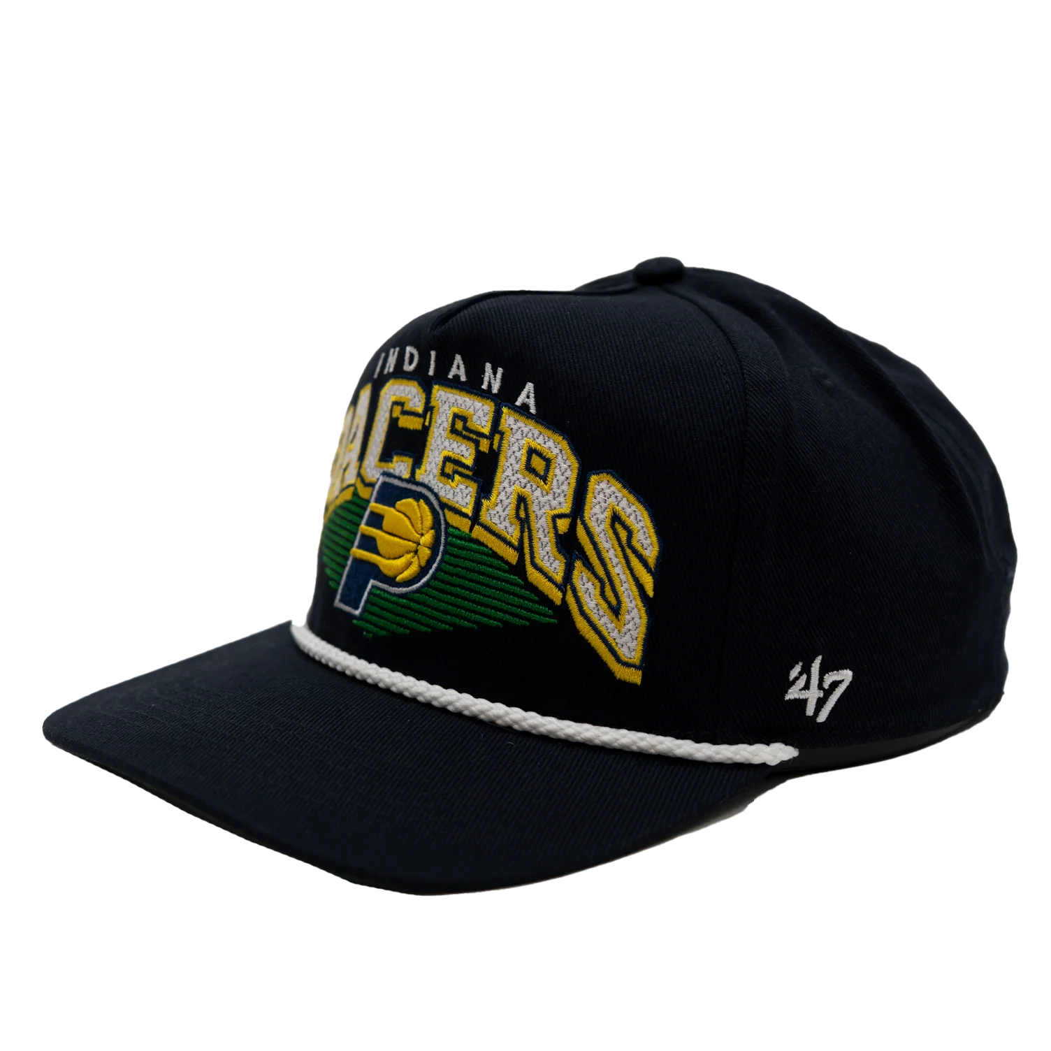 Adult Indiana Pacers Pomona Hitch Hat in Navy by '47 - Image 3