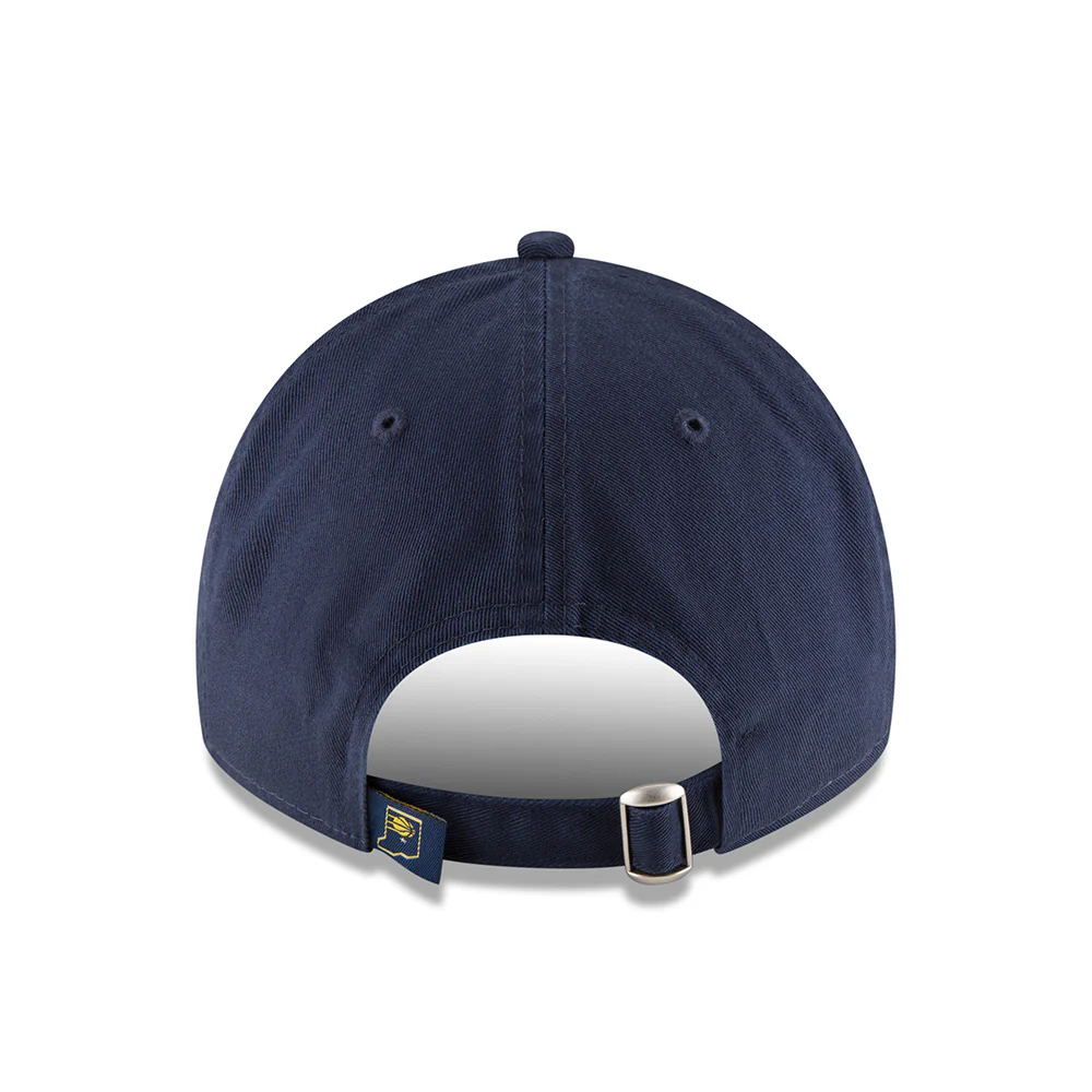 Adult Indiana Pacers Primary Logo Core Classic Tonal 9TWENTY Hat in Navy by New Era - Image 4