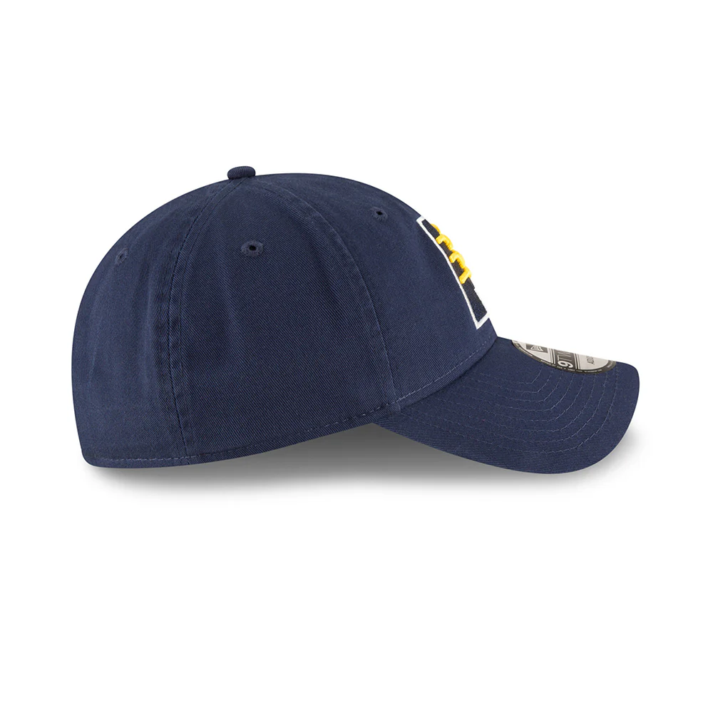 Adult Indiana Pacers Primary Logo Core Classic Tonal 9TWENTY Hat in Navy by New Era - Image 5