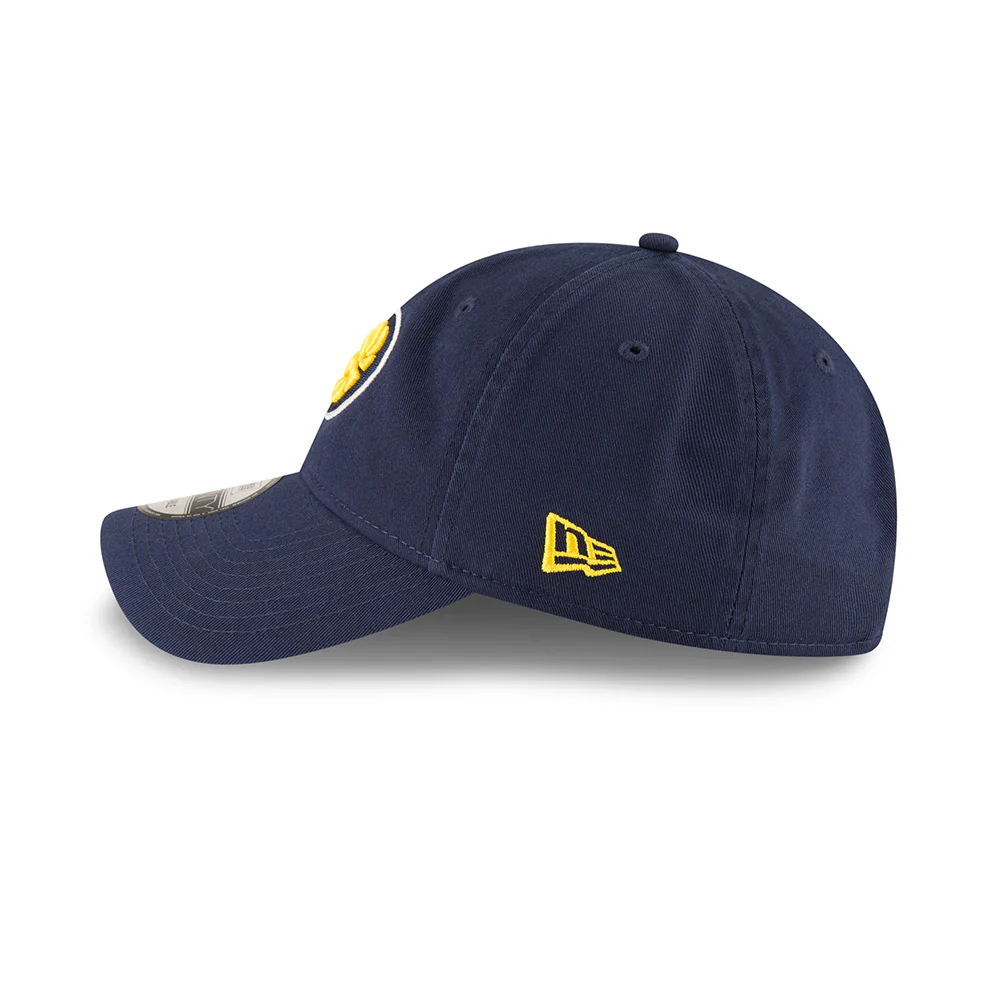 Adult Indiana Pacers Primary Logo Core Classic Tonal 9TWENTY Hat in Navy by New Era - Image 6