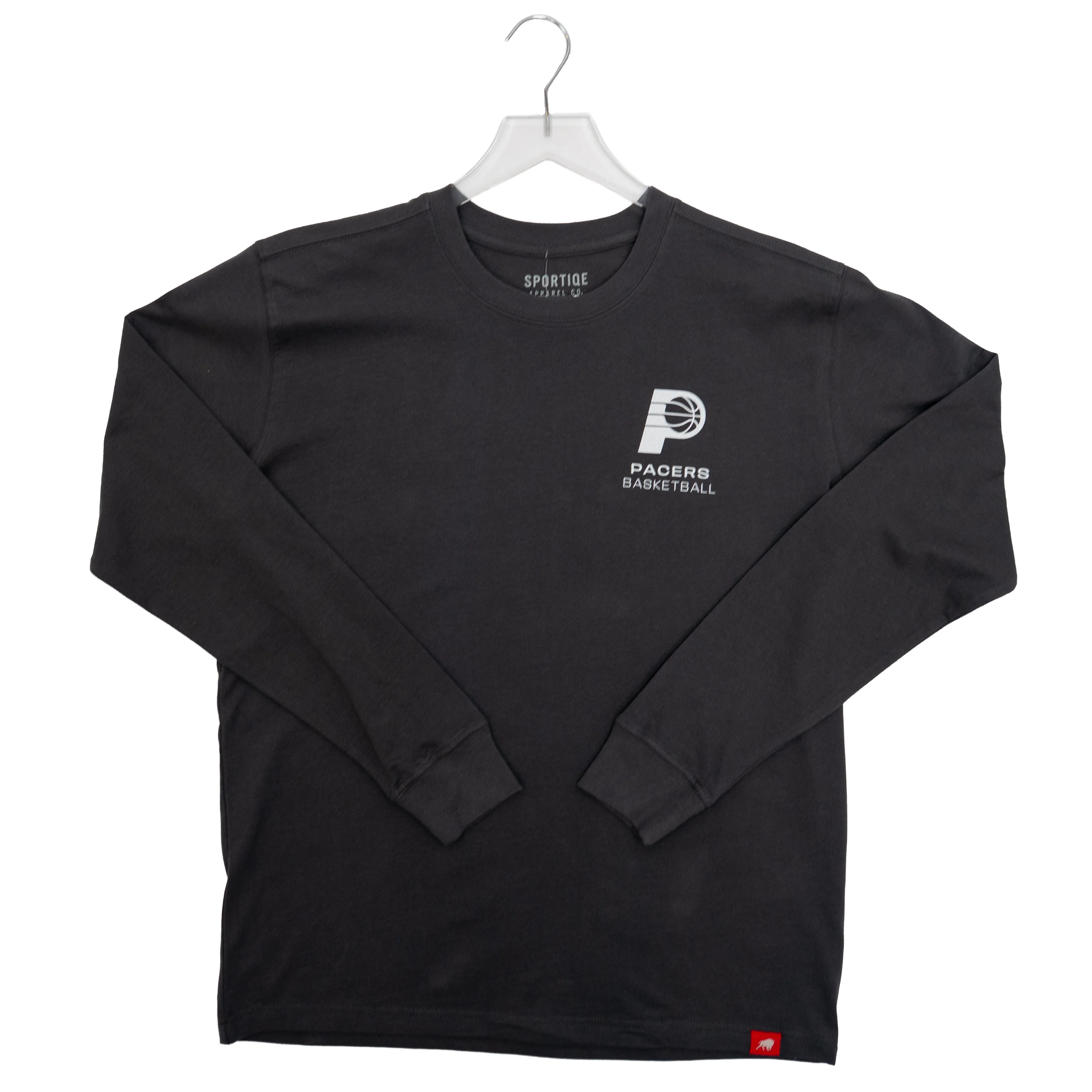 Adult Indiana Pacers Rembank Long-Sleeve Shirt in Grey by Sportiqe