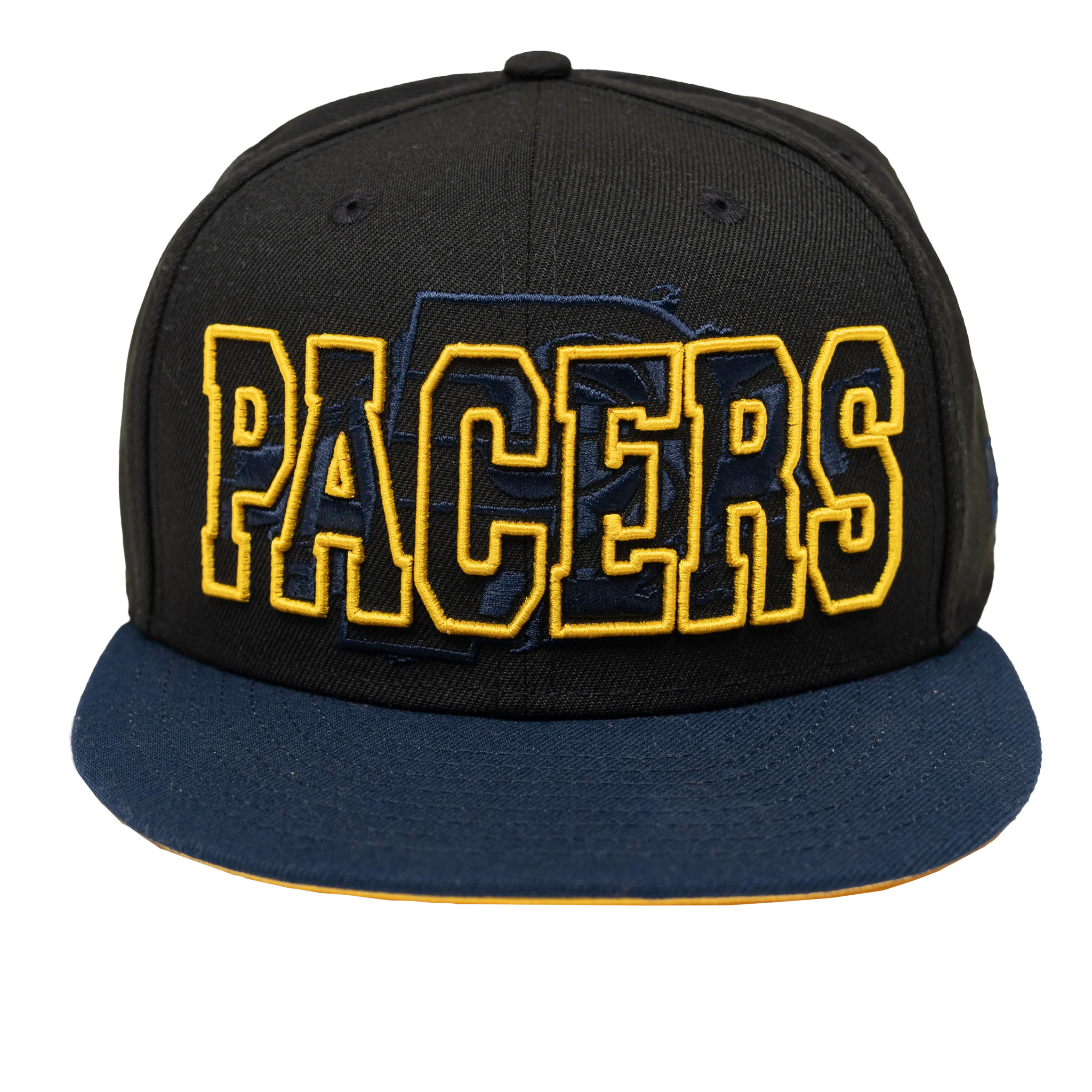 Adult Indiana Pacers Splatter 9Fifty Hat in Black by New Era