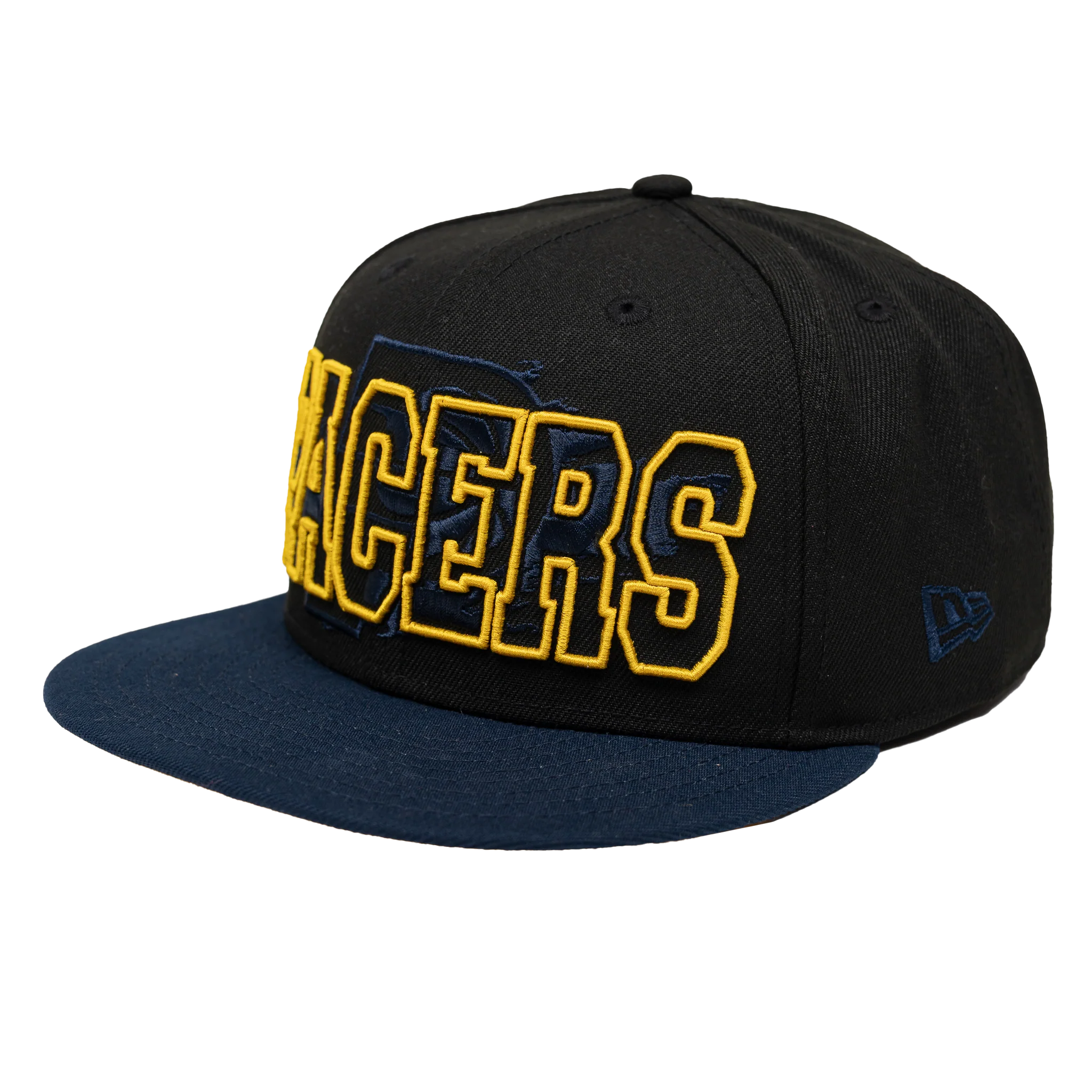 Adult Indiana Pacers Splatter 9Fifty Hat in Black by New Era - Image 2
