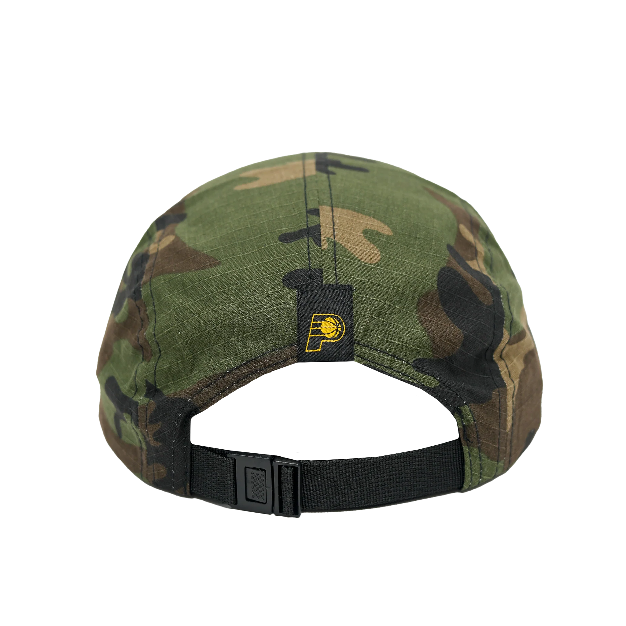 Adult Indiana Pacers Text Camper Hat in Camo by New Era - Image 4