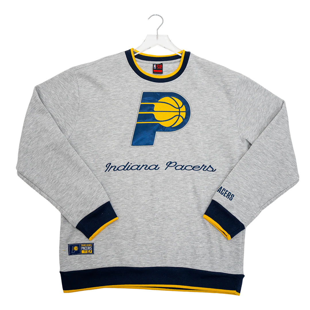 Adult Indiana Pacers Up Top Crewneck Sweatshirt in Navy by Pacers Team Store