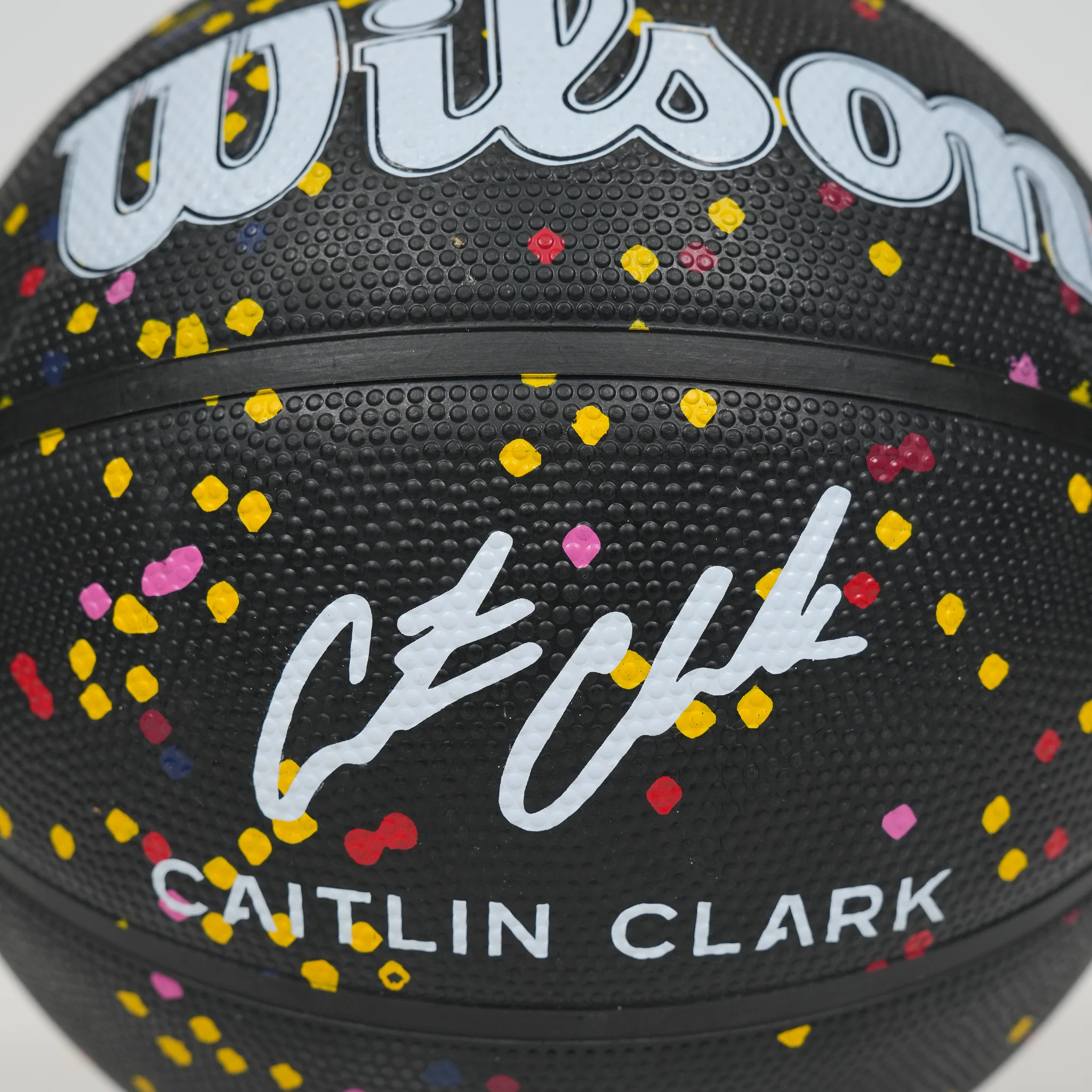Indiana Fever Caitlin Clark #22 Every Point Full-Size Basketball in Black by Wison - Image 2
