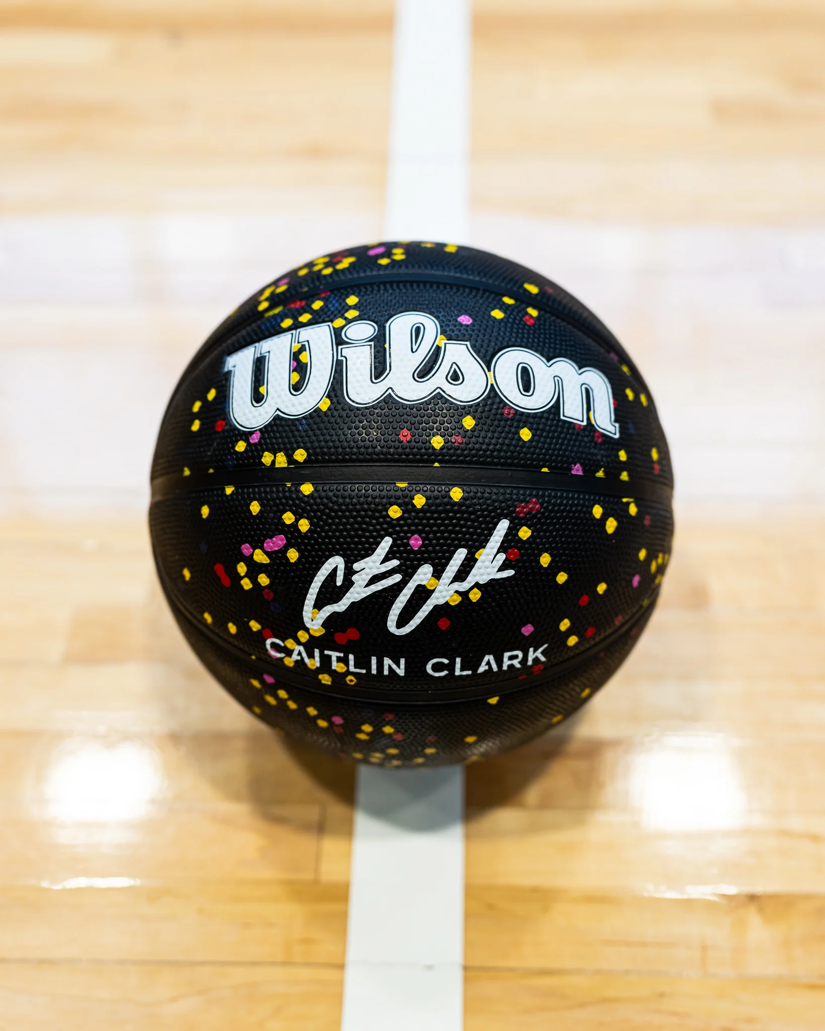 Indiana Fever Caitlin Clark #22 Every Point Full-Size Basketball in Black by Wison - Image 6