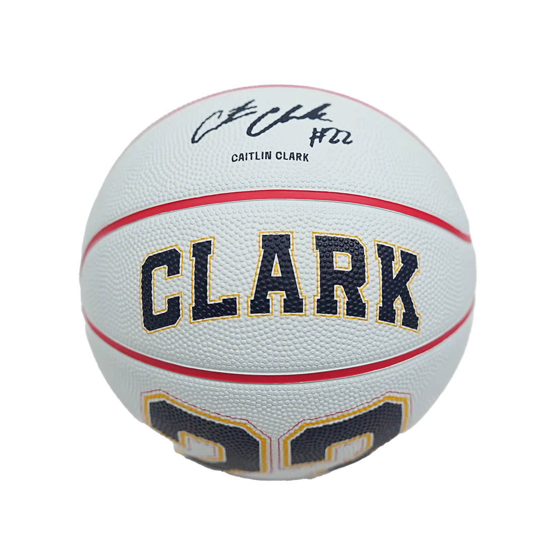 Indiana Fever Caitlin Clark #22 Mini Basketball in White by Wilson