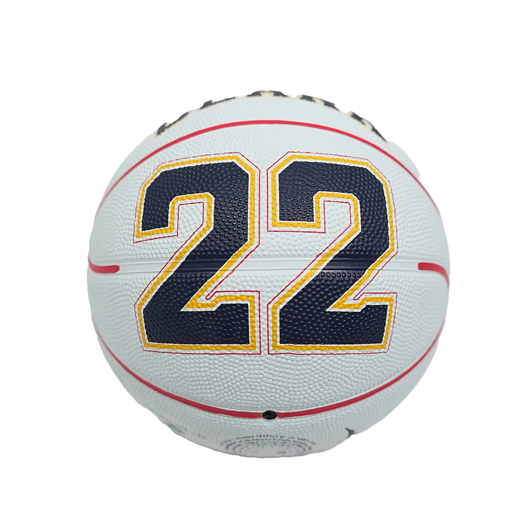 Indiana Fever Caitlin Clark #22 Mini Basketball in White by Wilson - Image 3