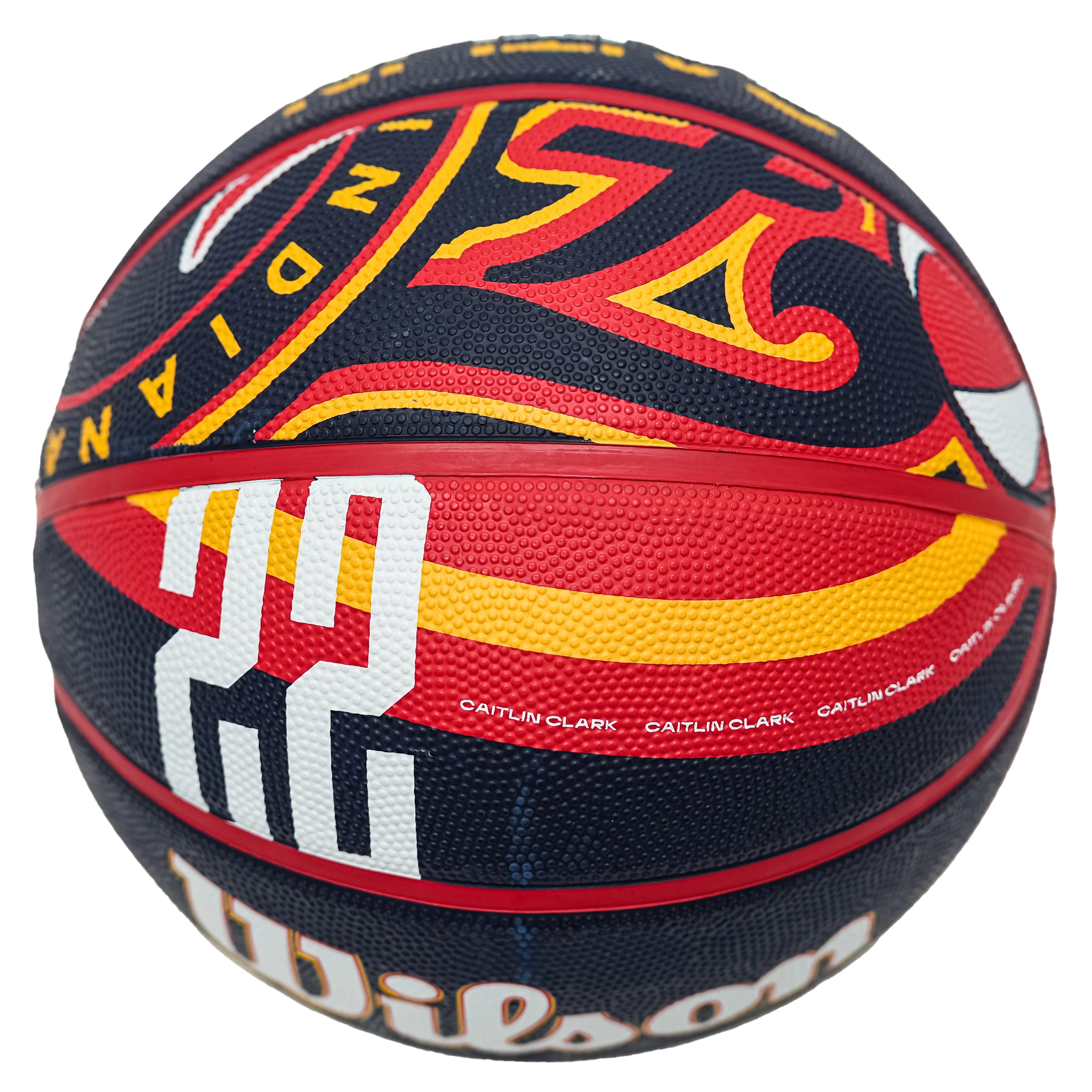 Indiana Fever Caitlin Clark #22 Player Icon Basketball in Navy by Wilson - Image 2