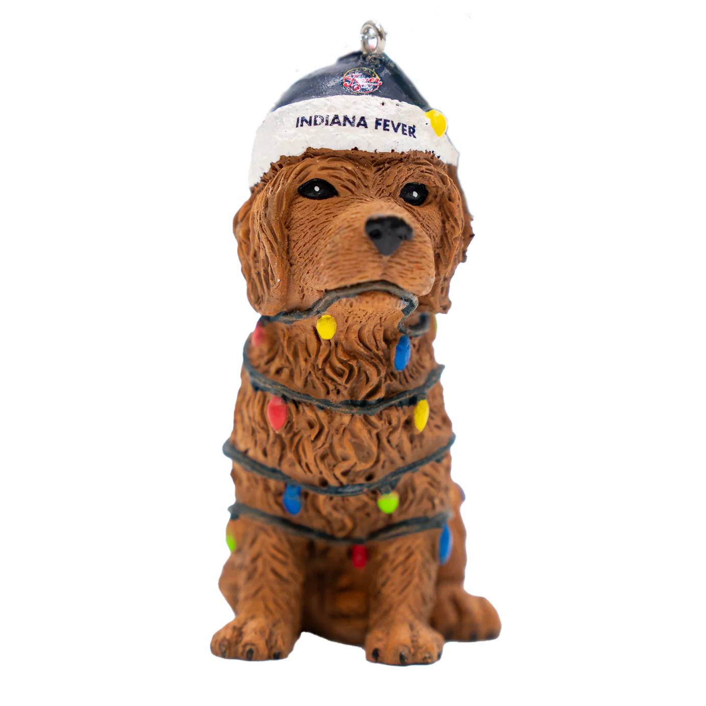 Indiana Fever Dog With Lights Ornament in Red by FOCO