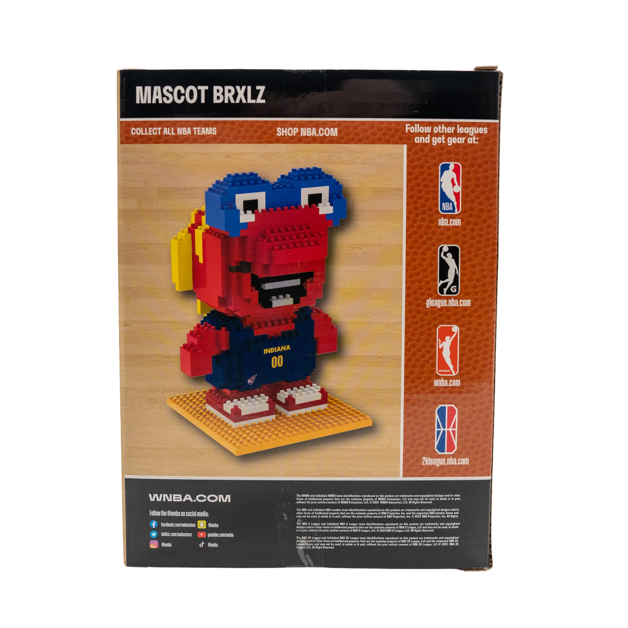 Indiana Fever Freddy Fever 3D Mascot in Red by FOCO