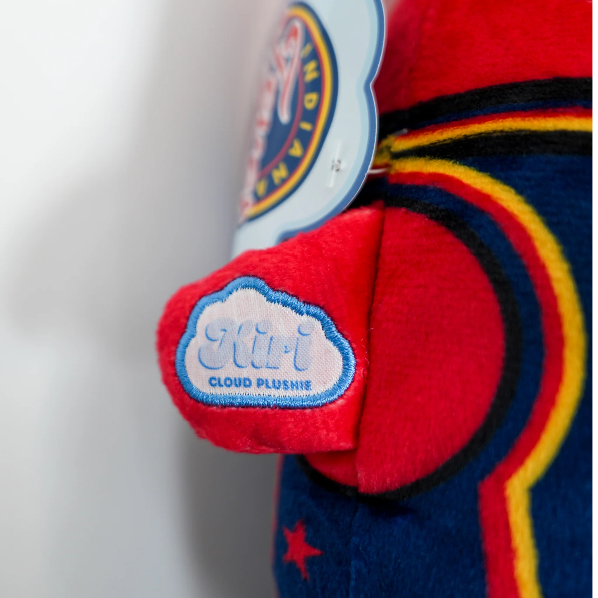 Indiana Fever Freddy Fever Kiri Cloud Plush in Red by Uncanny Brands - Image 3