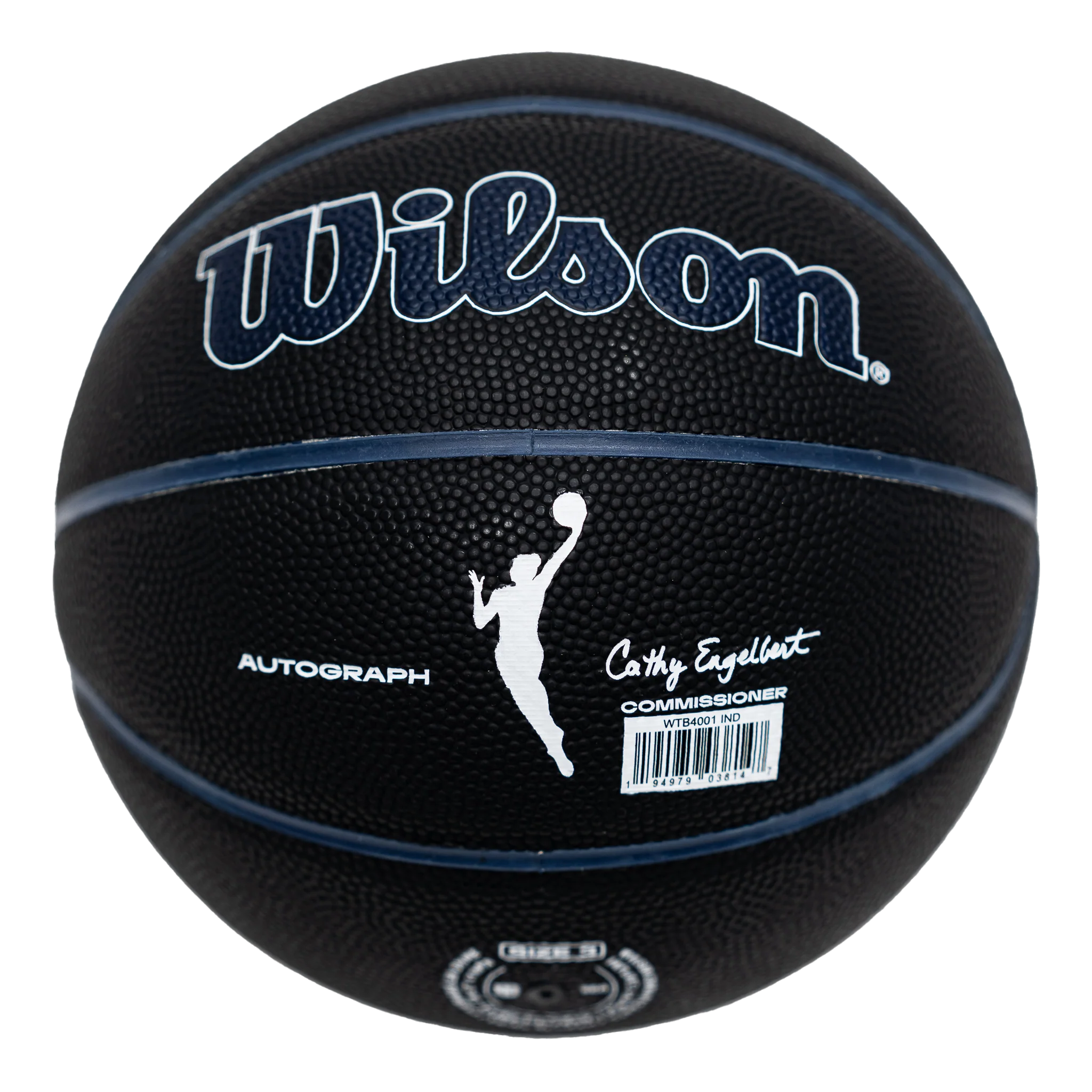 Indiana Fever Team Autograph Mini Basketball in White by Wilson - Image 2