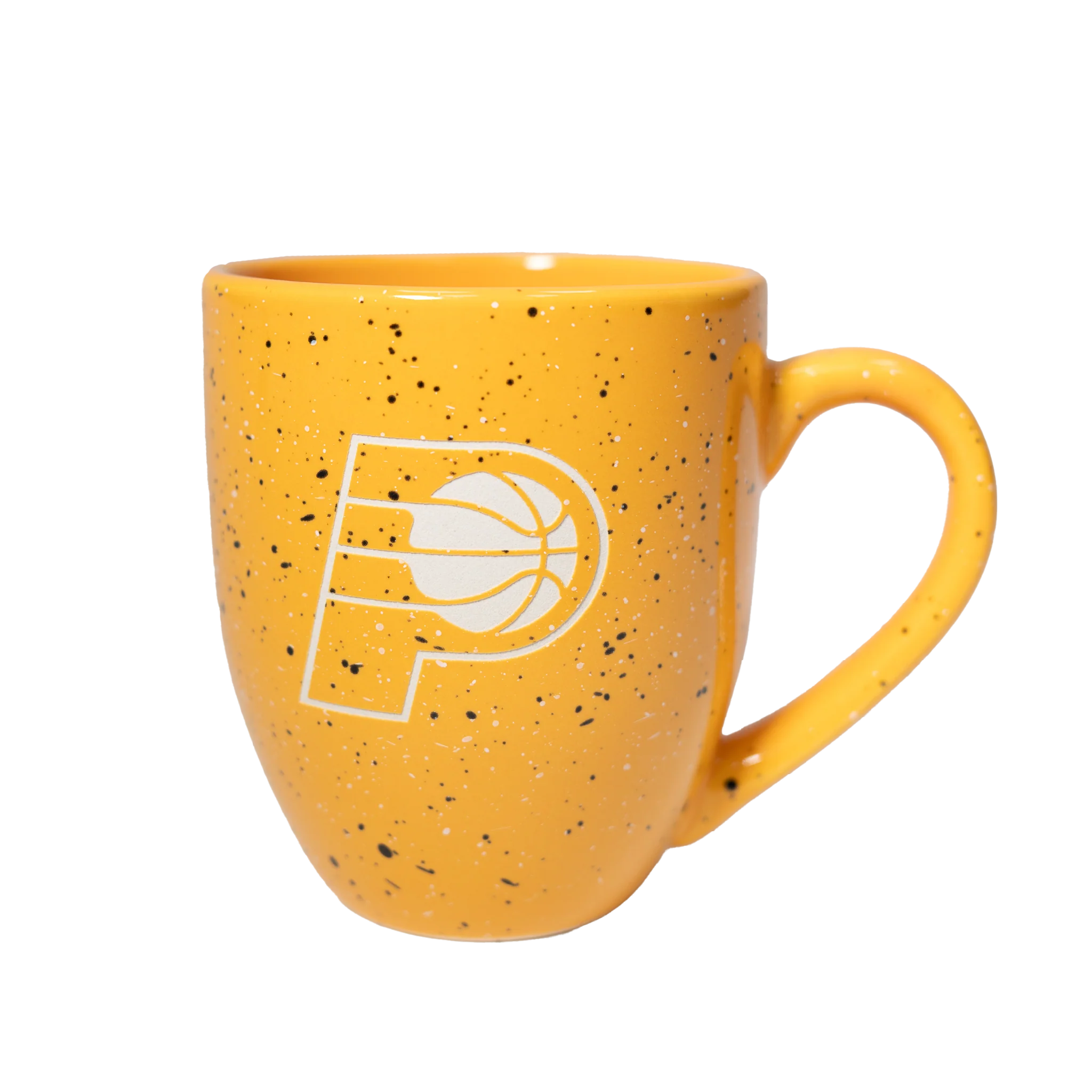 Indiana Pacers 16oz Speckle Mug in Gold by Rico Industries