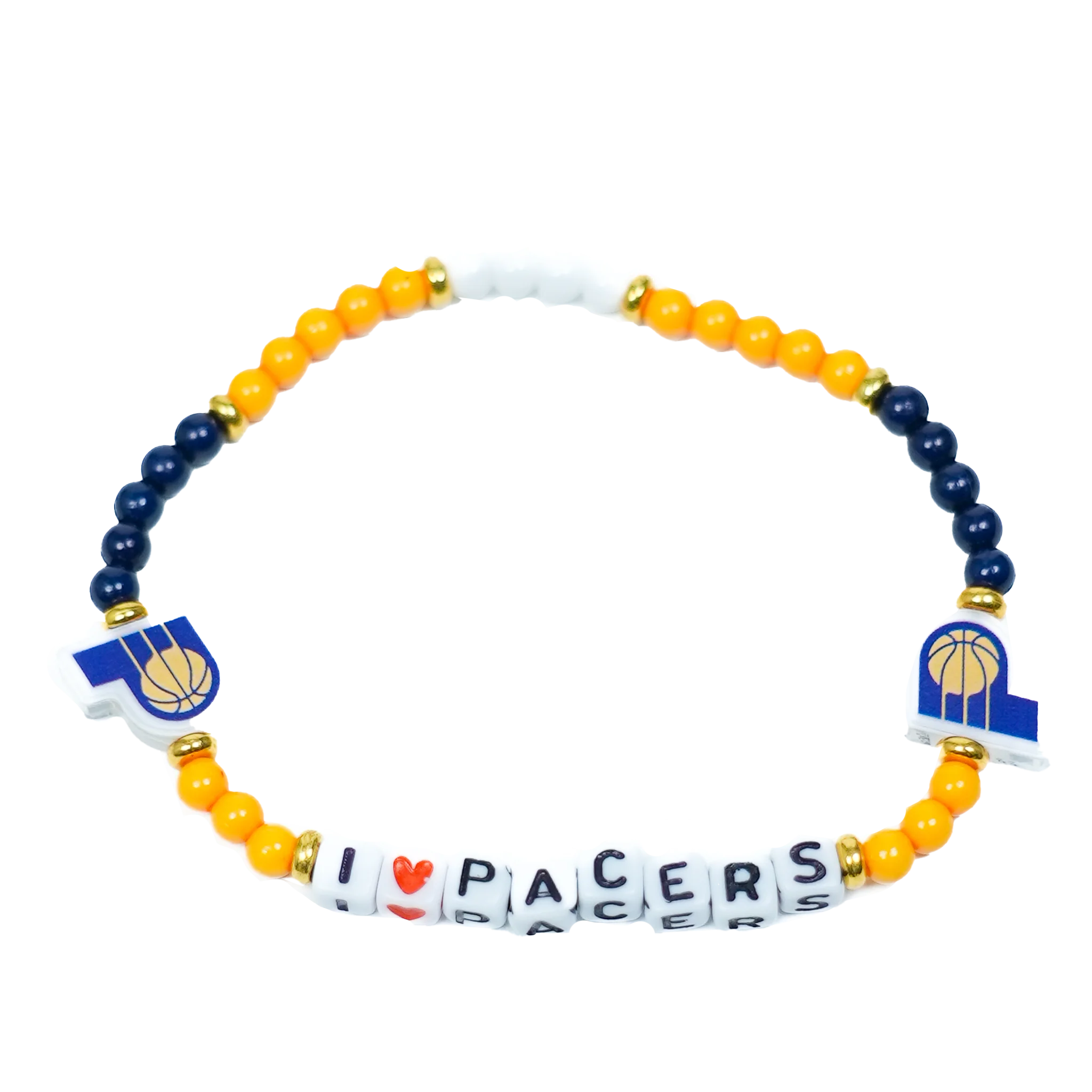 Indiana Pacers 3 Pack Friendship Bracelets - Image 2